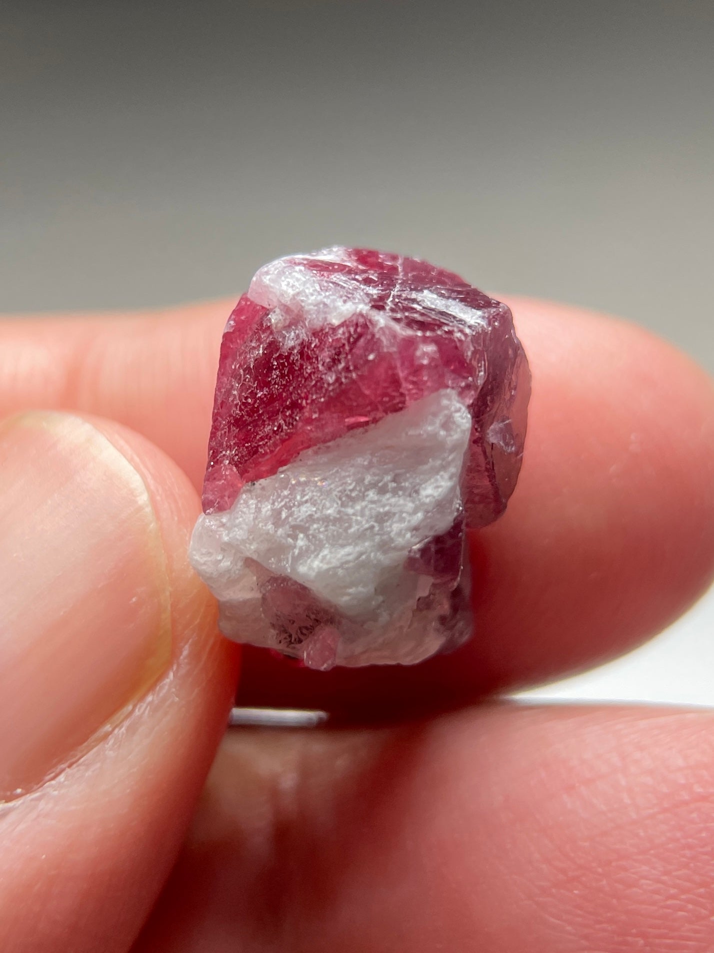 20.84Ct Mahenge Spinel Crystal Tanzania. Untreated Unheated
