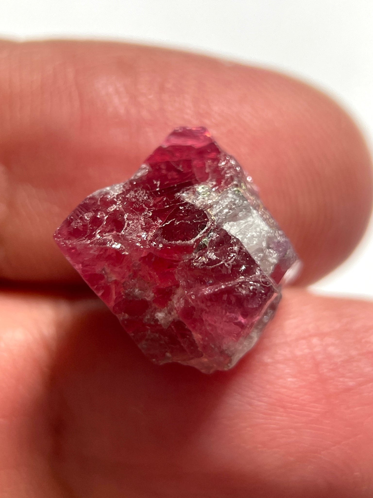 15.71Ct Mahenge Spinel Crystal Tanzania. Untreated Unheated