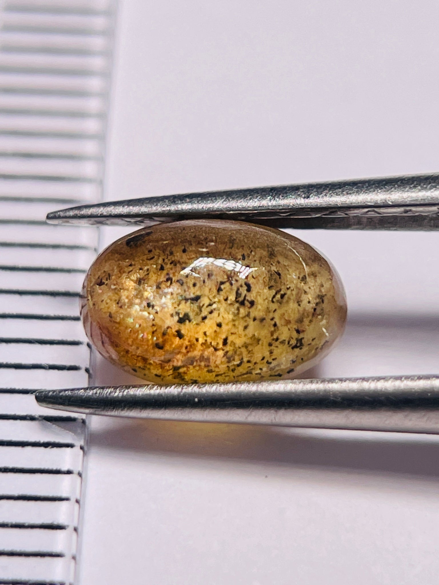 1.66Ct Sapphire Cabochon Umba Valley Tanzania. Untreated Unheated