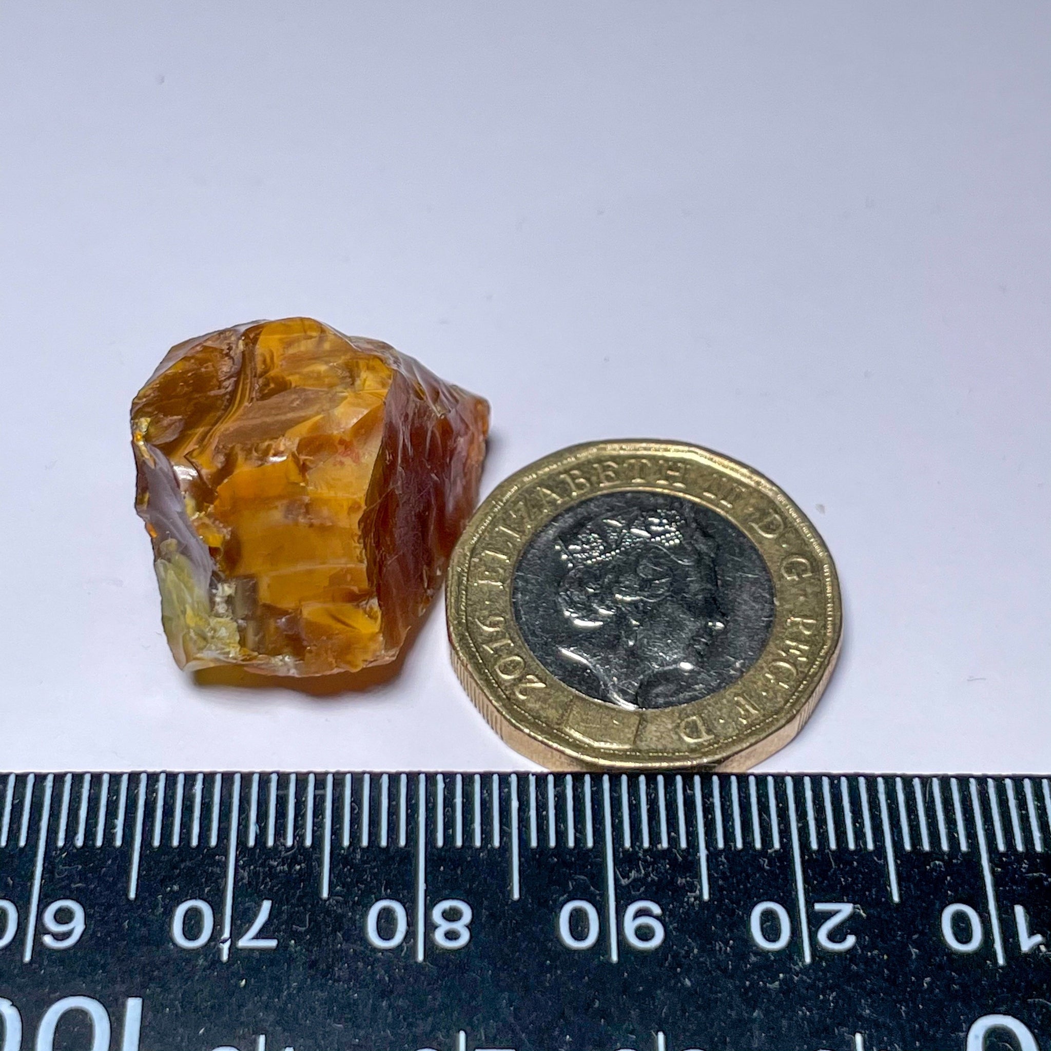 34.90Ct Opal Tanzania Untreated Unheated From A 1999 Deposit Chatoyant (Cats-Eye Effect) Has An