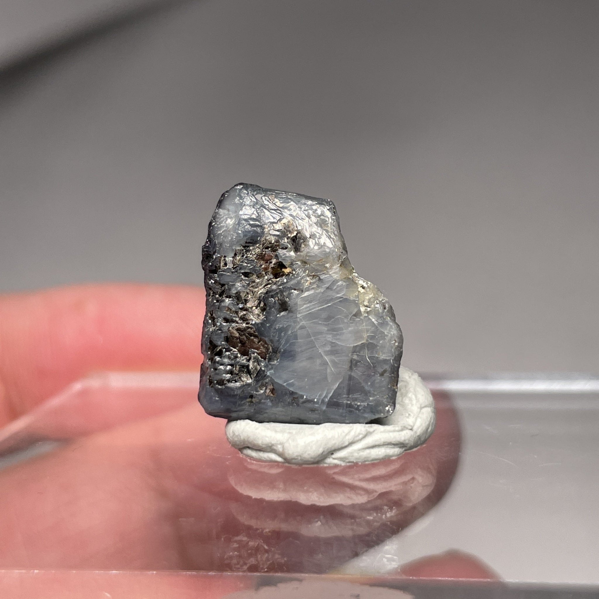 14.74Ct Alexandrite Crystal Tanzania. Untreated Unheated 15 X 13 8Mm