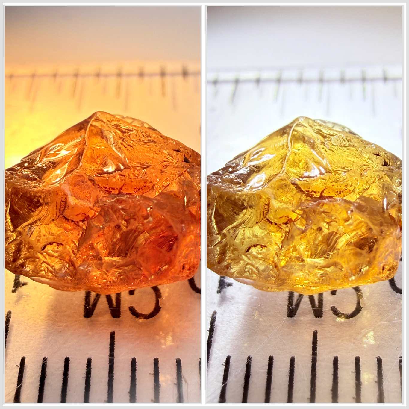 Colour Shift Garnet, 5.84ct, Tanzania, Untreated Unheated, clean with 1 veil, slightly flattish shape