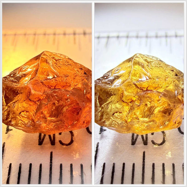 Colour Shift Garnet, 5.84ct, Tanzania, Untreated Unheated, clean with 1 veil, slightly flattish shape