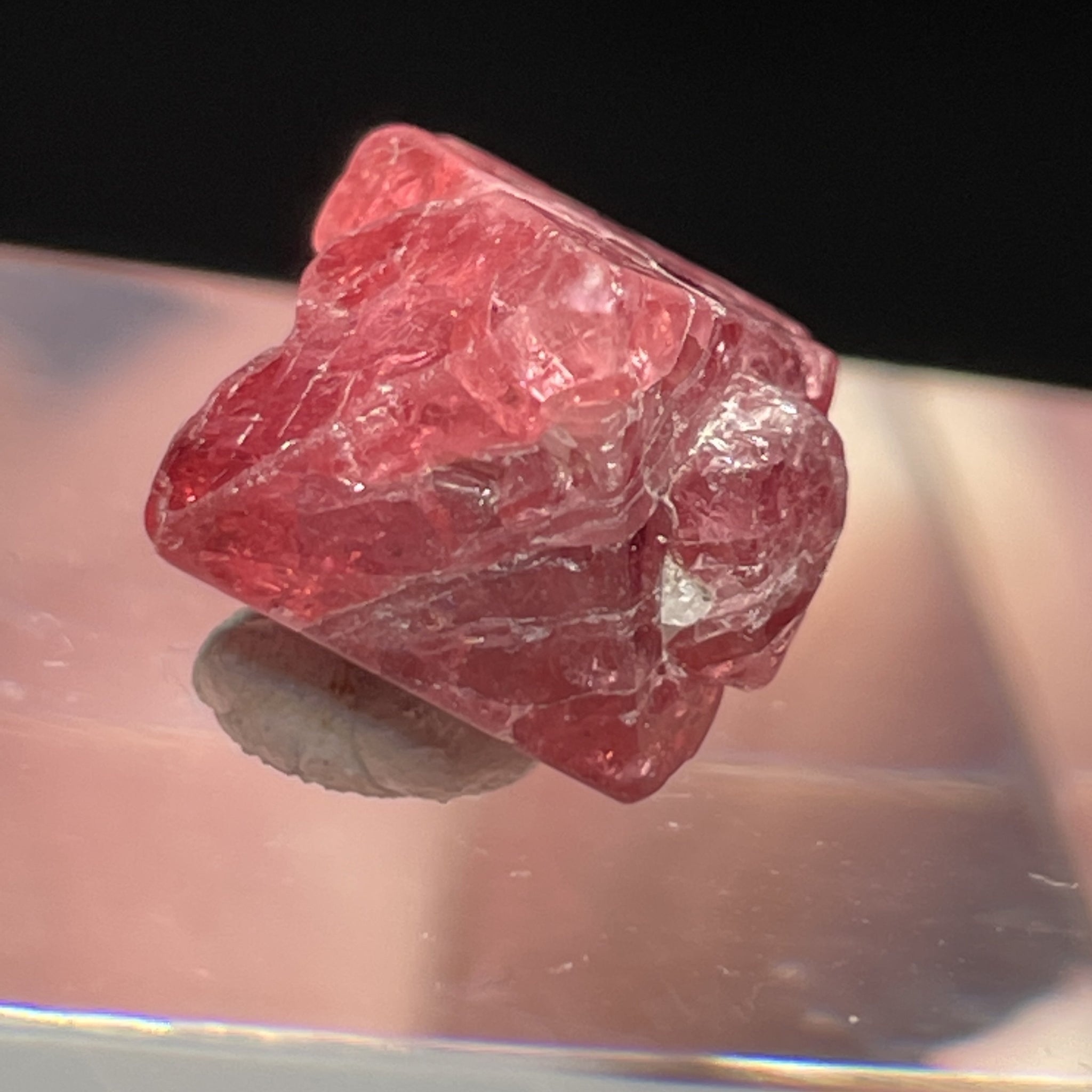 12.38Ct Mahenge Spinel Crystal Tanzania Untreated Unheated. 11.5 X 12.1 9.3 Mm