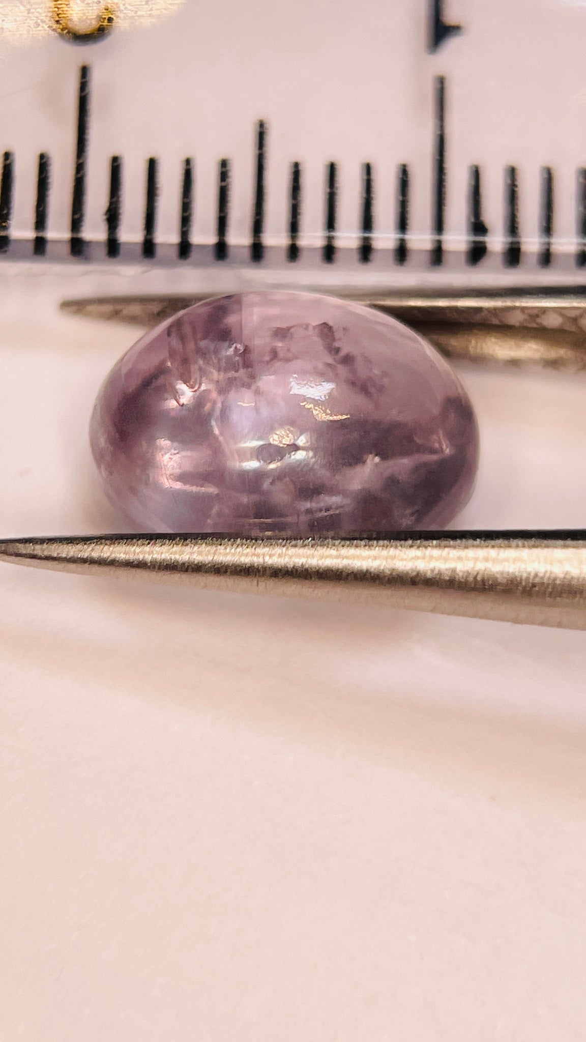 5.20Ct Colour Change / Shift Sapphire Cabochon Umba Valley Tanzania. Untreated Unheated.