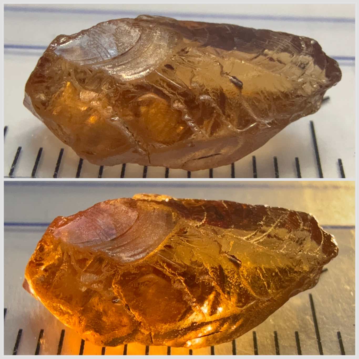 Colour Shift Garnet, 3.93ct, Tanzania, Untreated Unheated, vvs-if flat shape