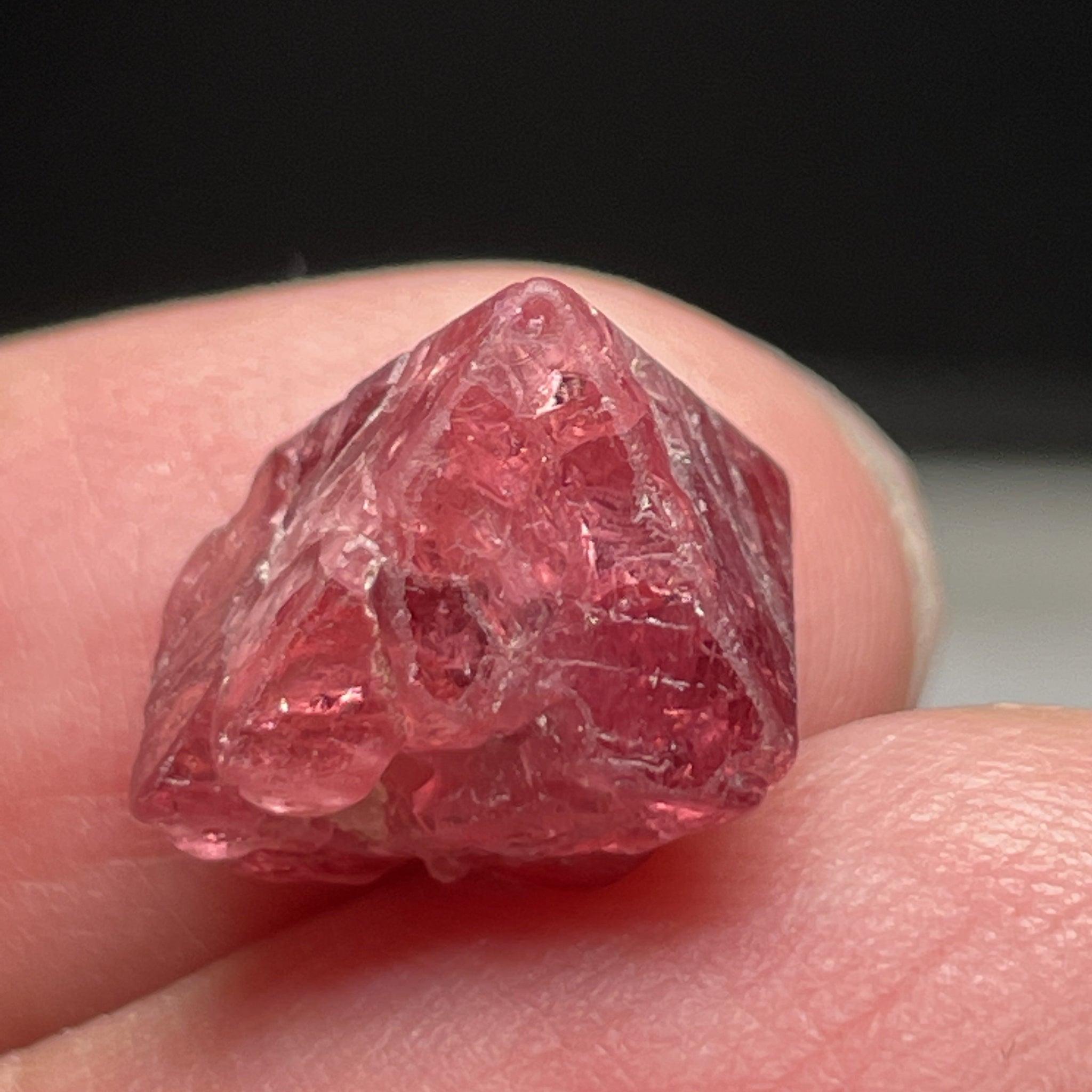 12.38Ct Mahenge Spinel Crystal Tanzania Untreated Unheated. 11.5 X 12.1 9.3 Mm