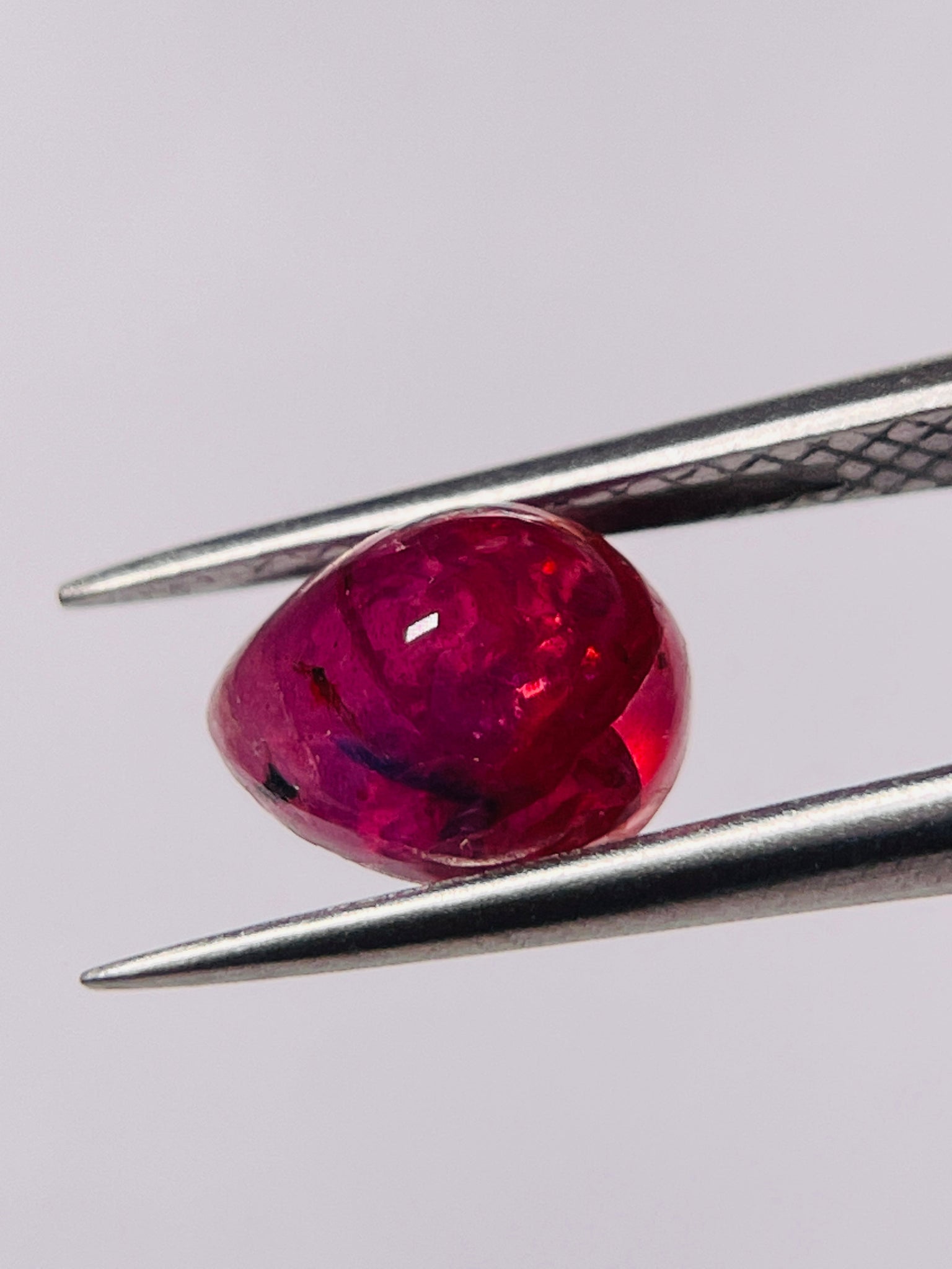 3.33Ct Sapphire Cabochon Umba Valley Tanzania. Untreated Unheated