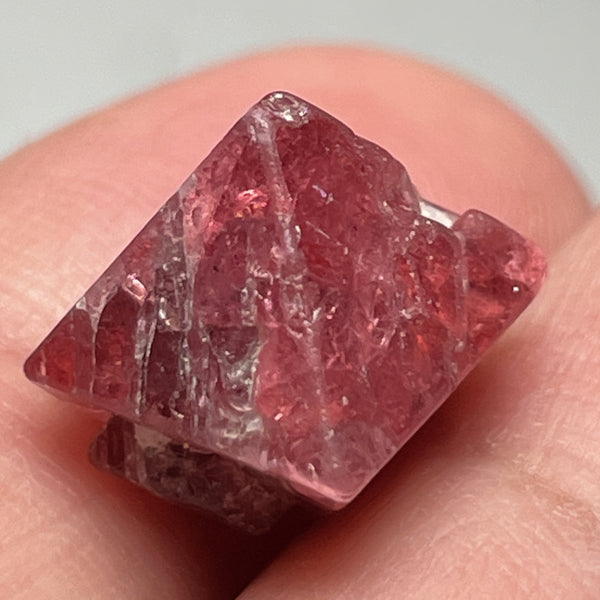 12.38Ct Mahenge Spinel Crystal Tanzania Untreated Unheated. 11.5 X 12.1 9.3 Mm