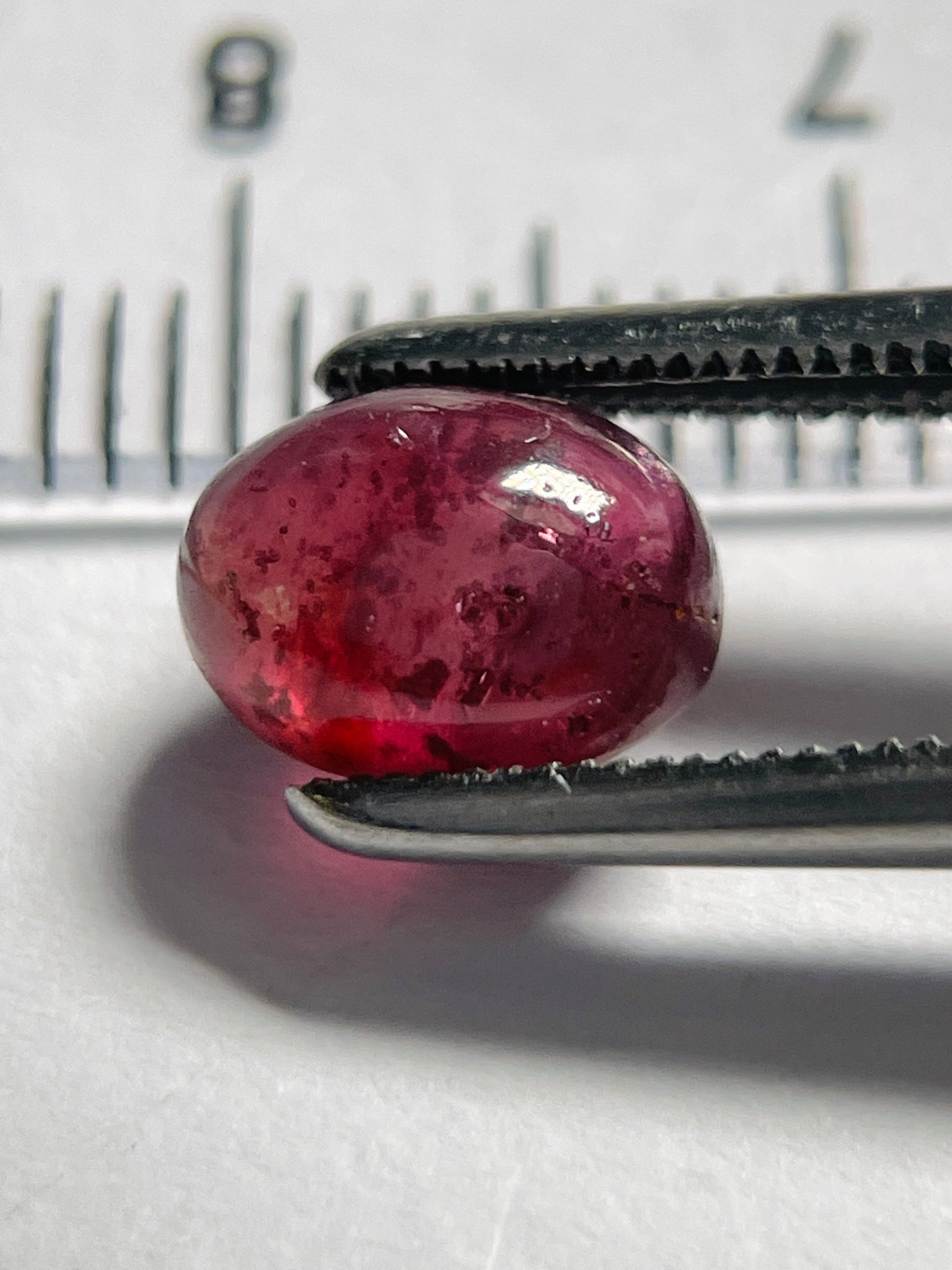 2.25Ct Sapphire Cabochon Umba Valley Tanzania. Untreated Unheated. Can Be Used As Is Or Facet It