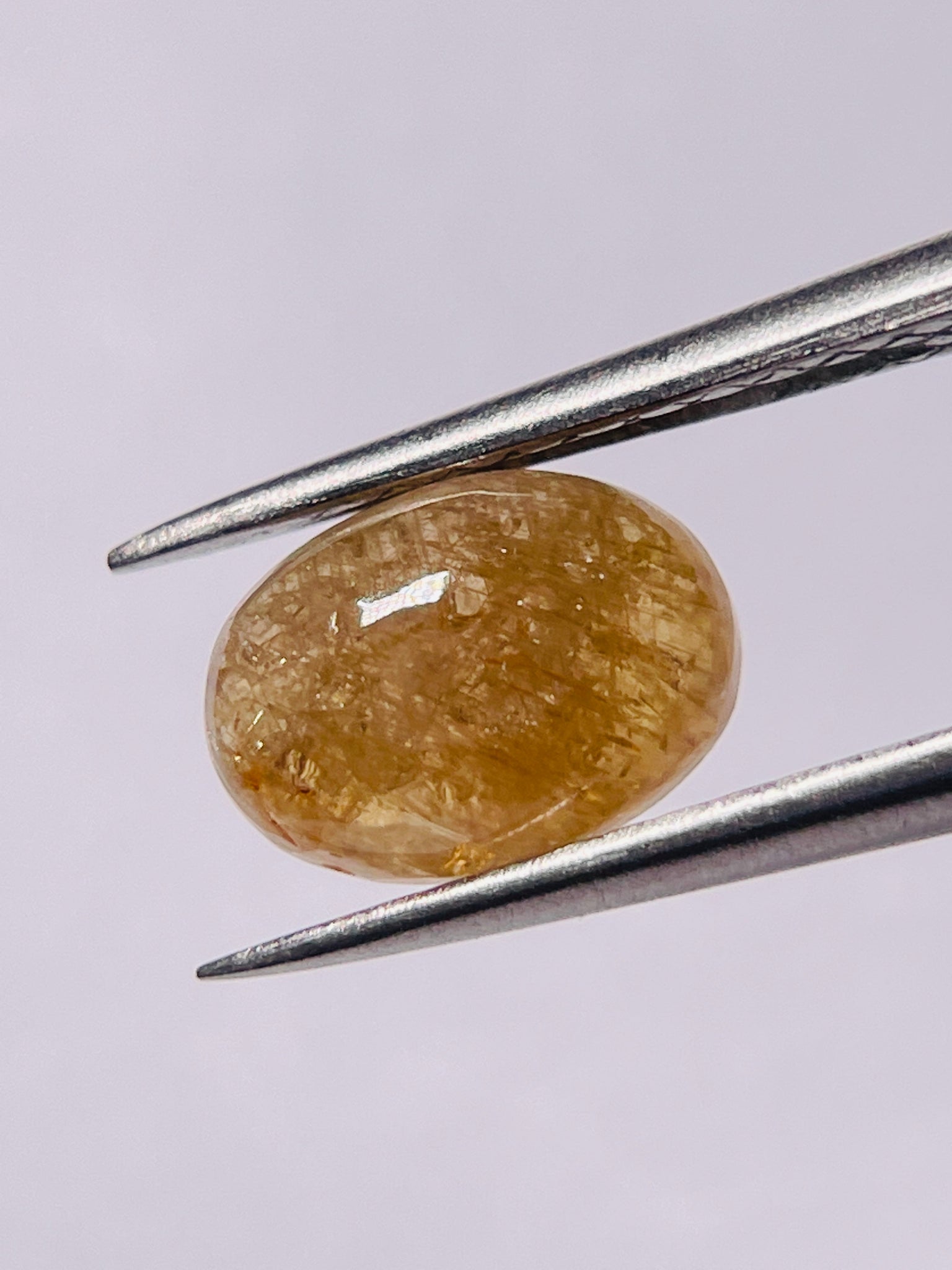 2.89Ct Sapphire Cabochon Umba Valley Tanzania. Untreated Unheated