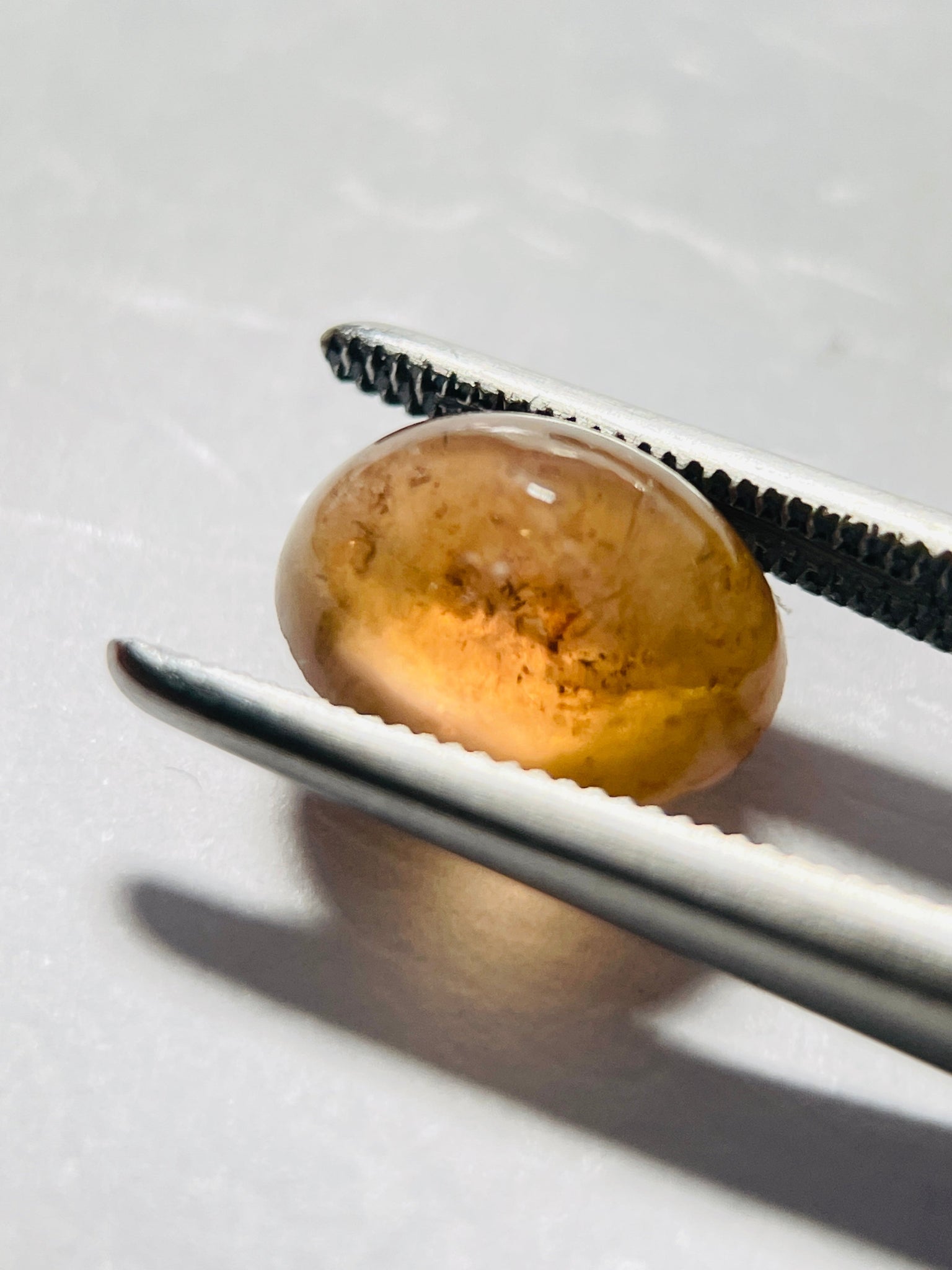 3.43Ct Umba Sapphire Cabochon. Tanzania Untreated Unheated.