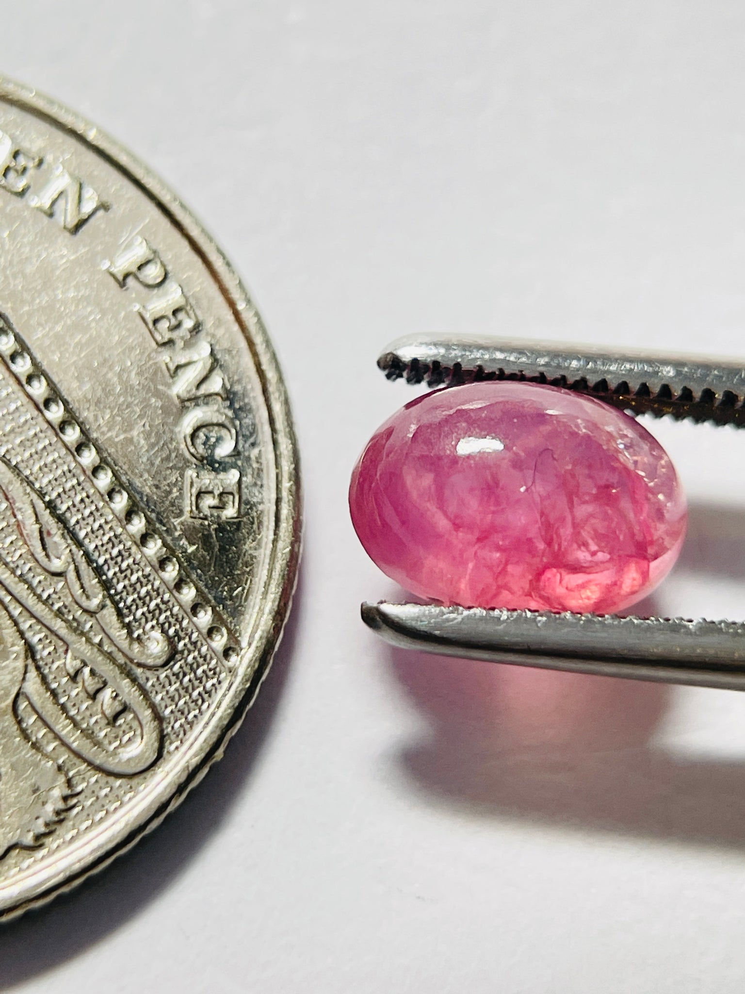 2.49Ct Umba Sapphire Cabochon. Tanzania Untreated Unheated.