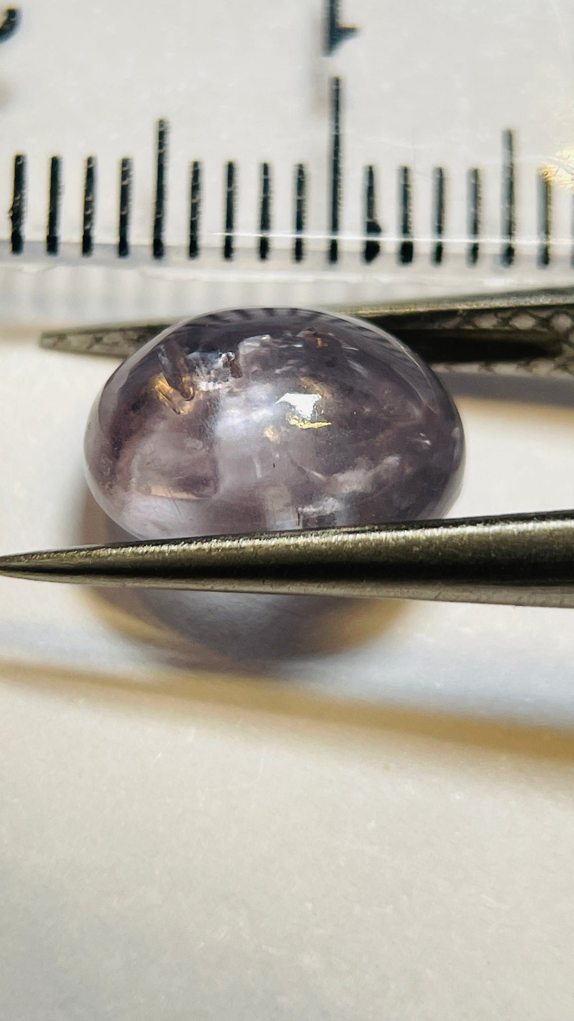 5.20Ct Colour Change / Shift Sapphire Cabochon Umba Valley Tanzania. Untreated Unheated.