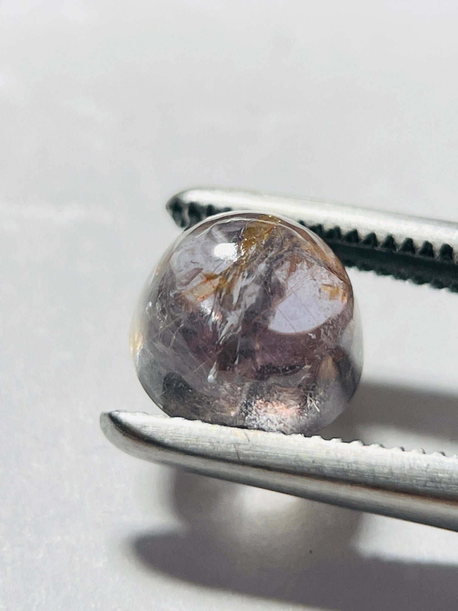 2.55Ct Umba Sapphire Cabochon. Tanzania Untreated Unheated.