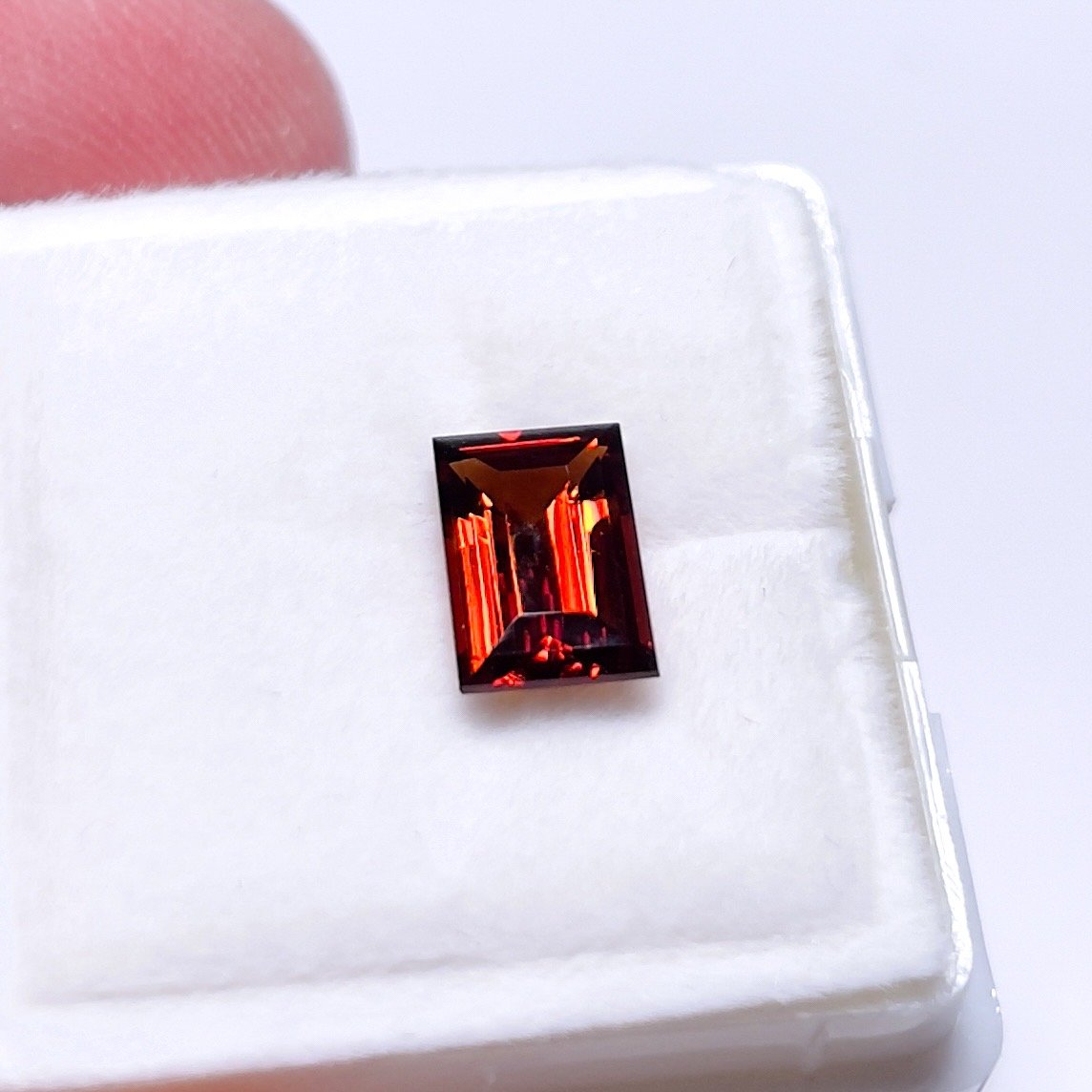 1.56Ct Orange Grossular Garnet Untreated Unheated