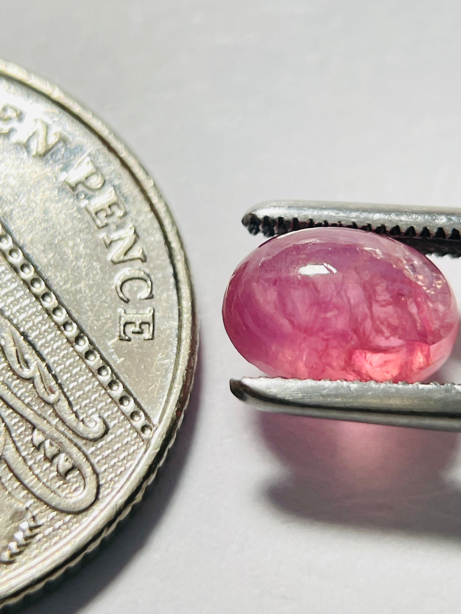 2.49Ct Umba Sapphire Cabochon. Tanzania Untreated Unheated.