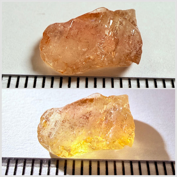 Umba Sapphire Lot, 4.81ct, Umba Valley, Tanzania, Untreated Unheated. Colour changing. Flat stone, you can cut a portrait or tablet cut from this, or set it in jewellery as is