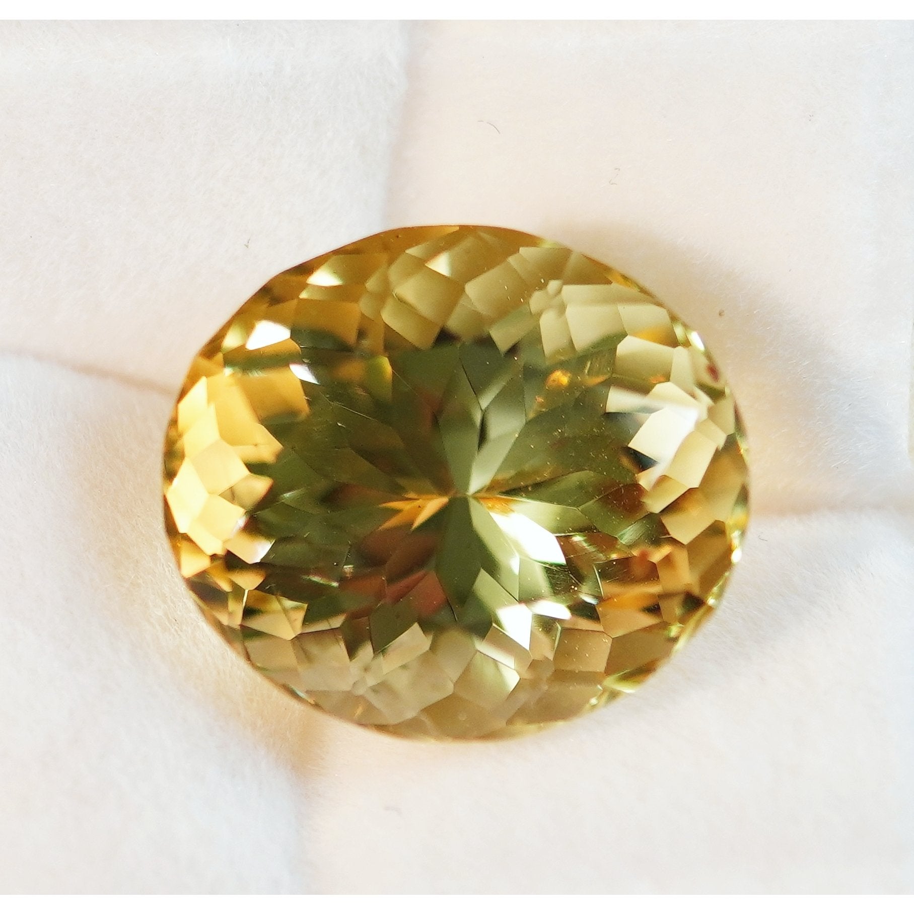 7.35Ct Golden Scapolite Tanzania Untreated Unheated