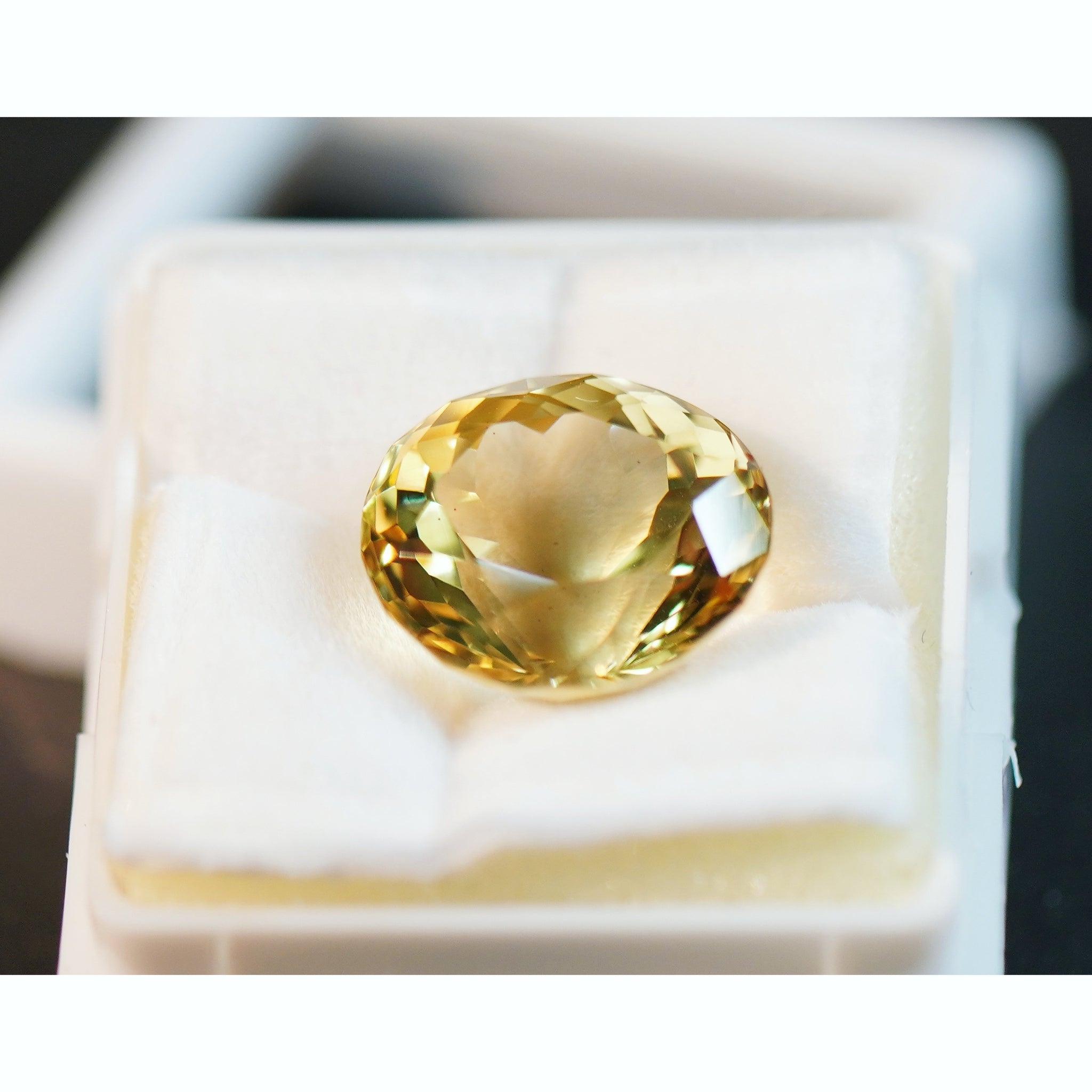 7.35Ct Golden Scapolite Tanzania Untreated Unheated