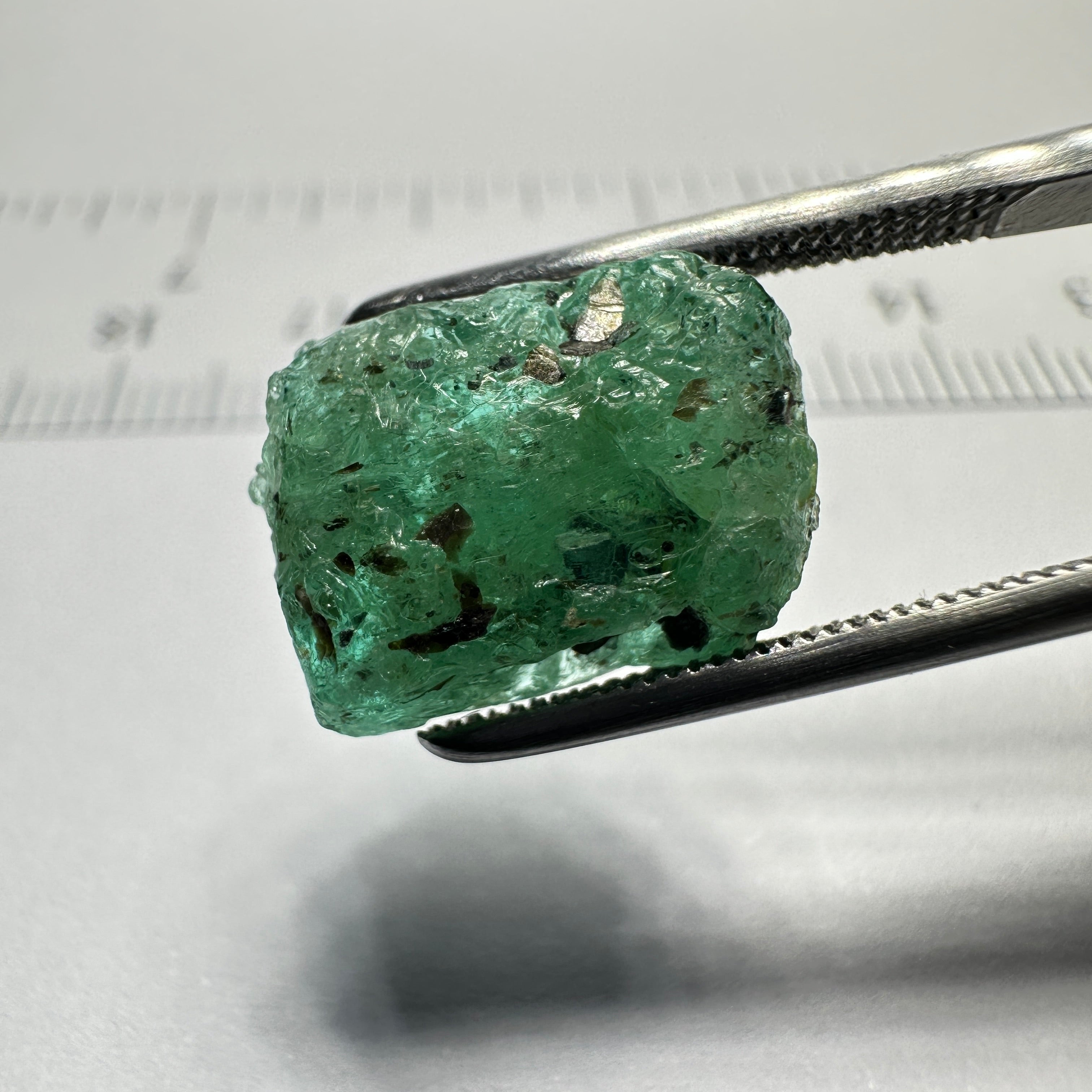 7.82Ct Emerald Crystal. Tanzania. No Oil Untreated Unheated.