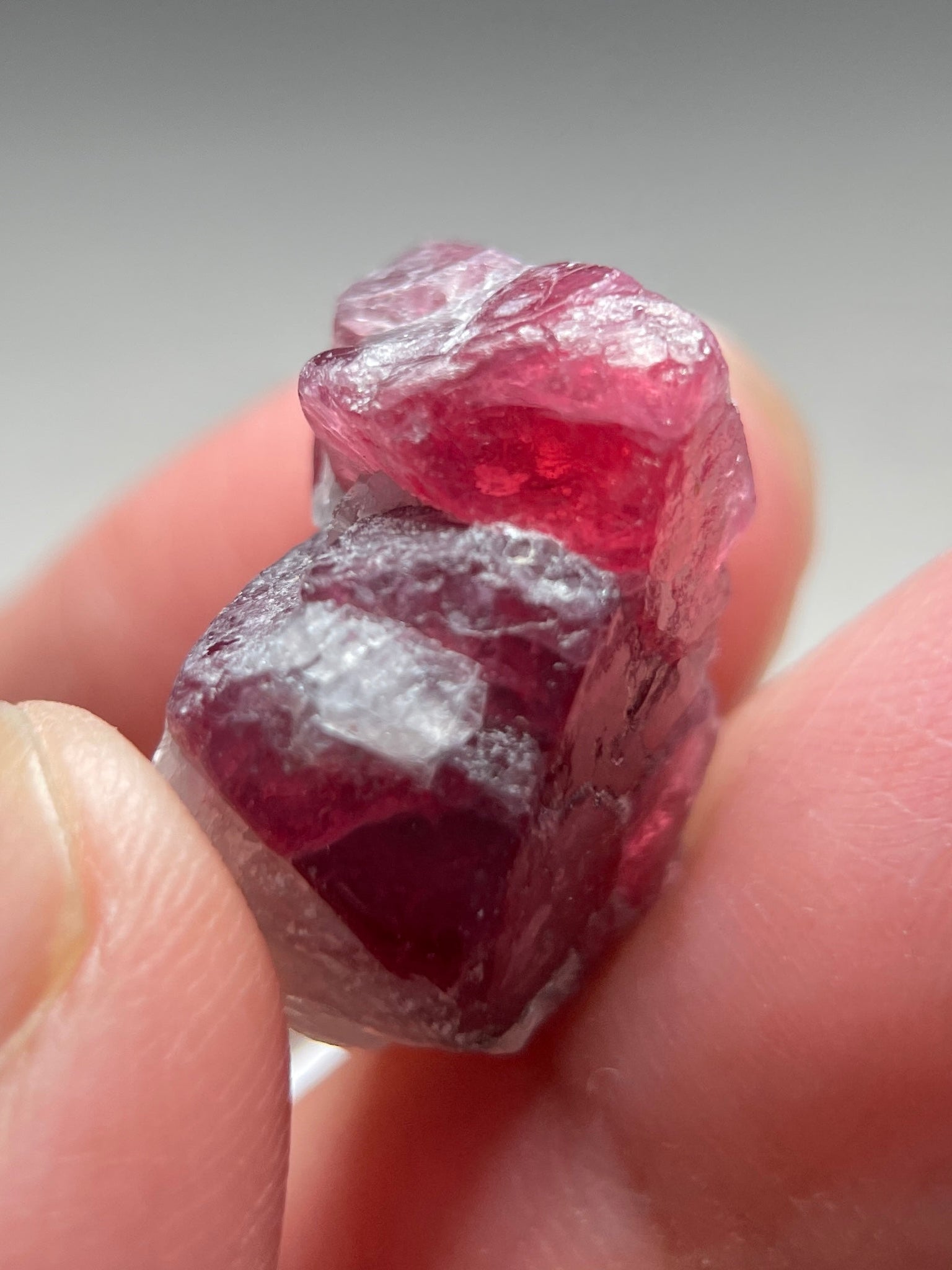 33.99Ct Mahenge Spinel Crystal Tanzania. Untreated Unheated