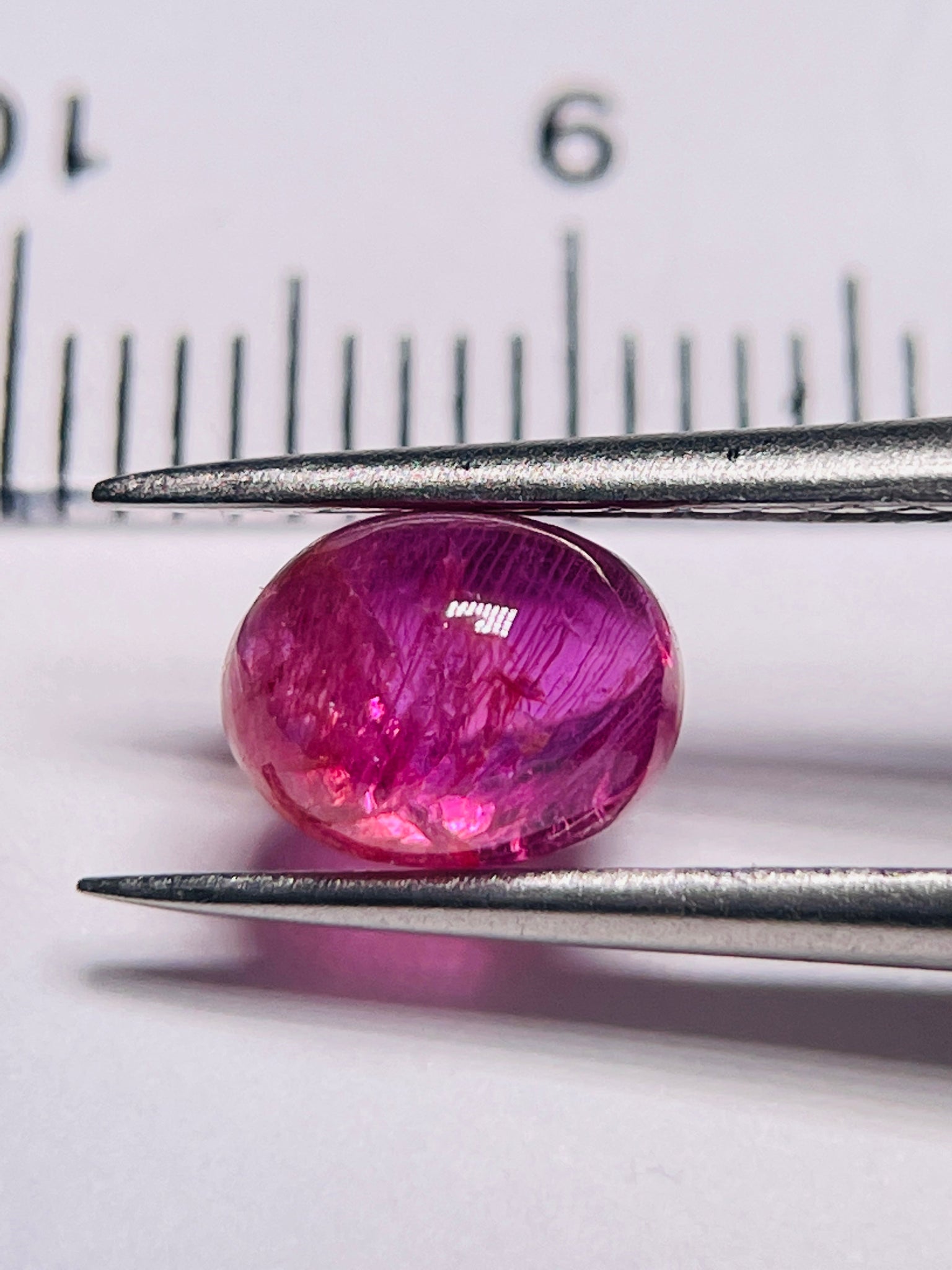 2.11Ct Sapphire Cabochon Umba Valley Tanzania. Untreated Unheated.