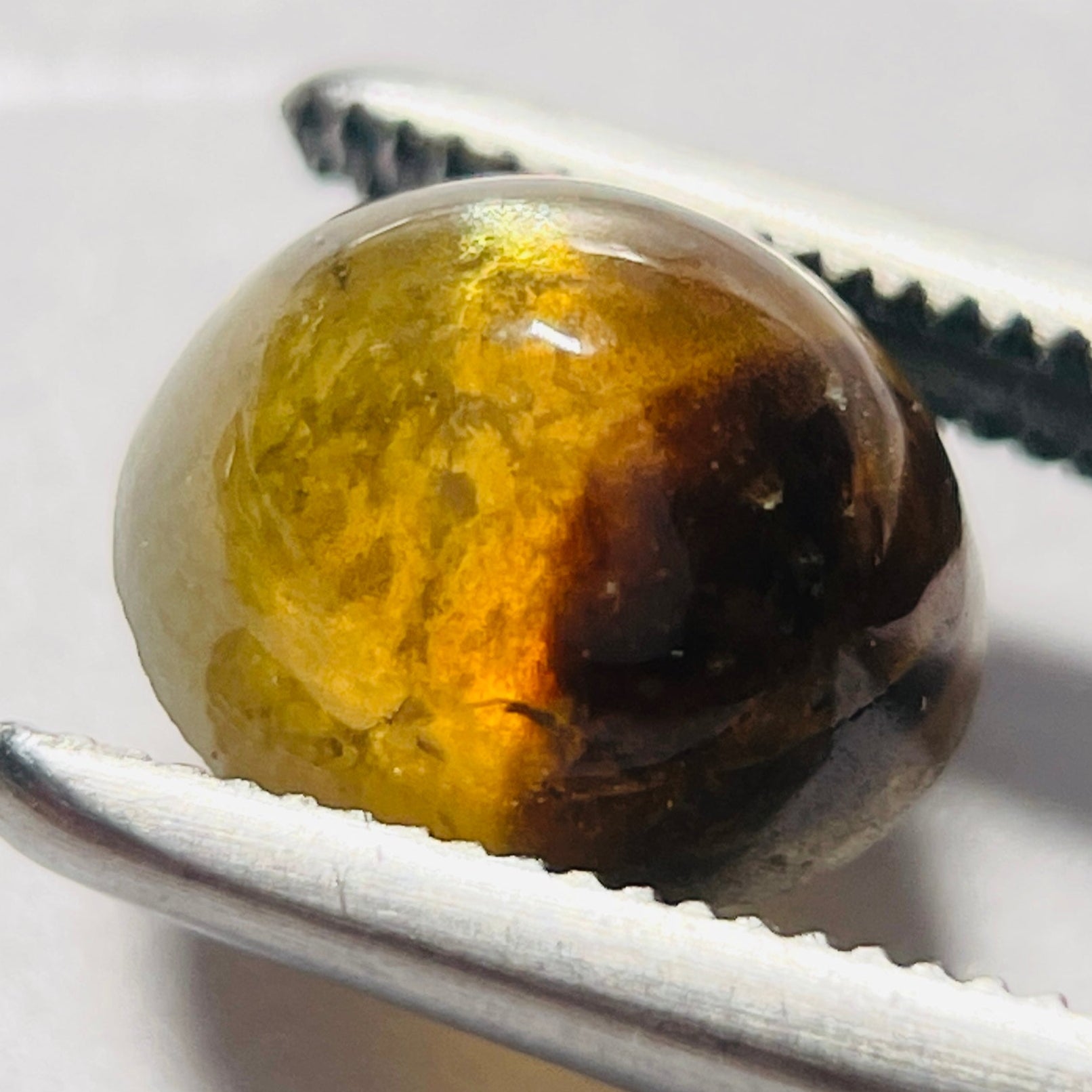 2.77Ct Umba Sapphire Cabochon. Tanzania Untreated Unheated.