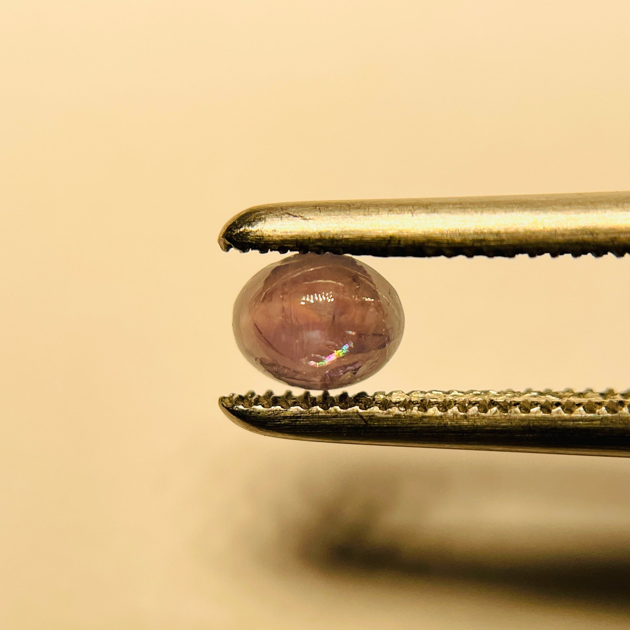 0.48Ct Cats-Eye Alexandrite Lake Manyara Tanzania. Untreated Unheated. Yep Thats A Rainbow In It