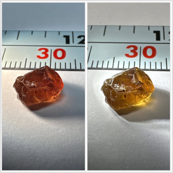 2.68ct Colour Change Garnet, Tanzania, Untreated Unheated, slightly silky and a small inclusion coming in on the outside