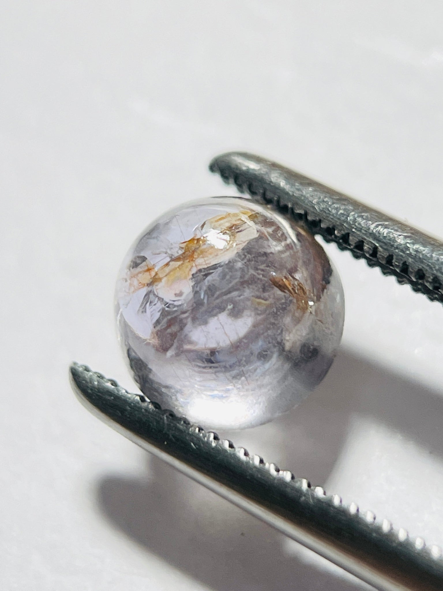 2.55Ct Umba Sapphire Cabochon. Tanzania Untreated Unheated.