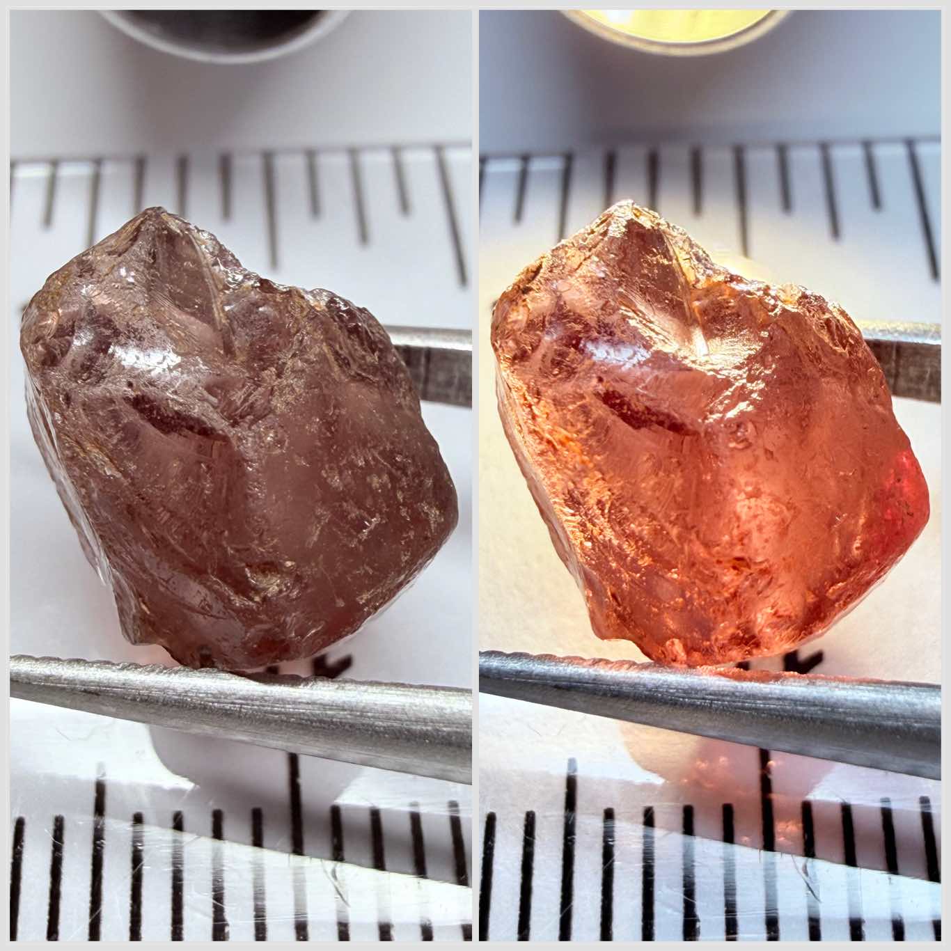 Champagne Garnet, Colour Shifting, 8.49ct, Lindi, Tanzania, Untreated Unheated, vs
