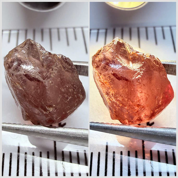 Champagne Garnet, Colour Shifting, 8.49ct, Lindi, Tanzania, Untreated Unheated, vs