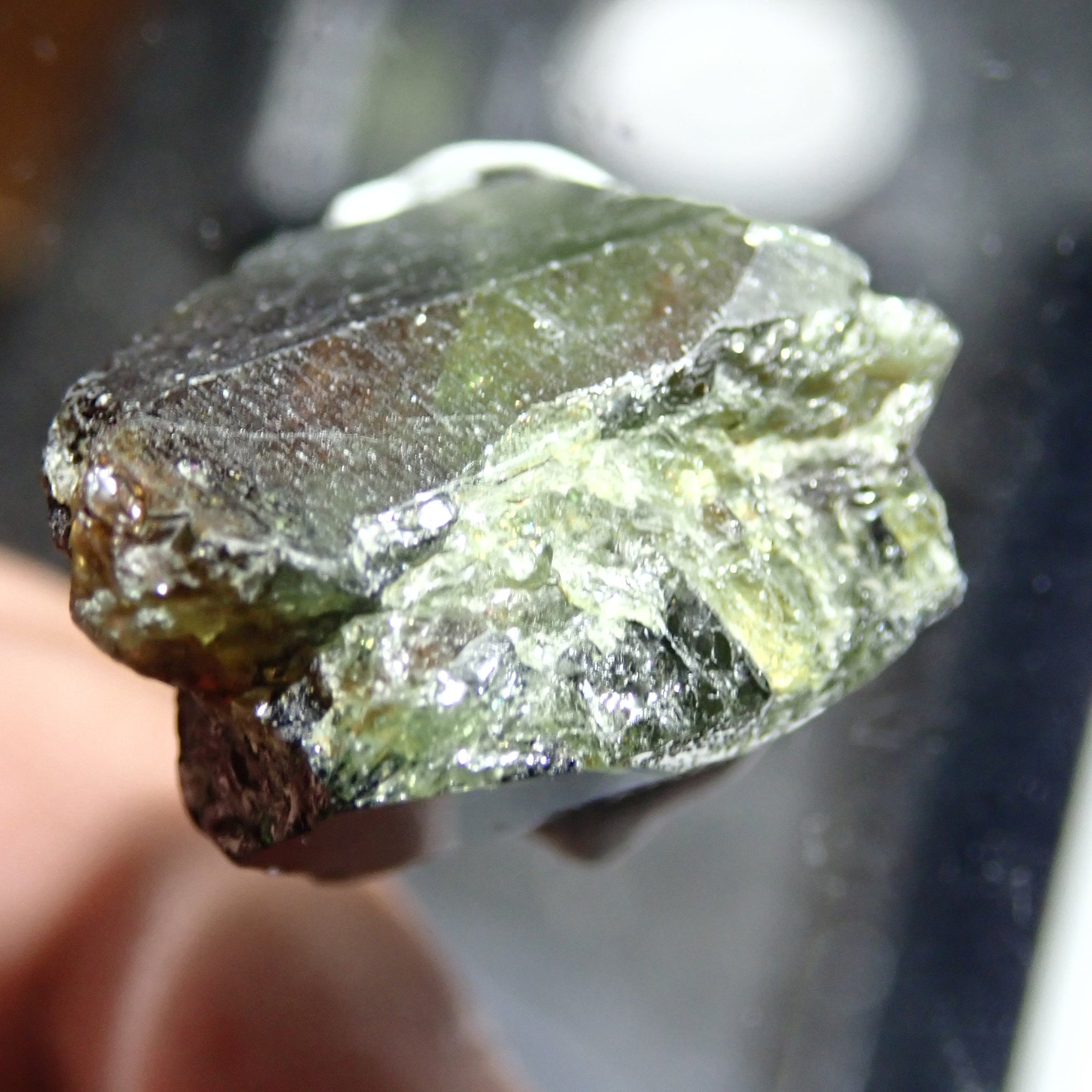 75.97Ct Chrome Sphene Crystal Tanzania Very Rare