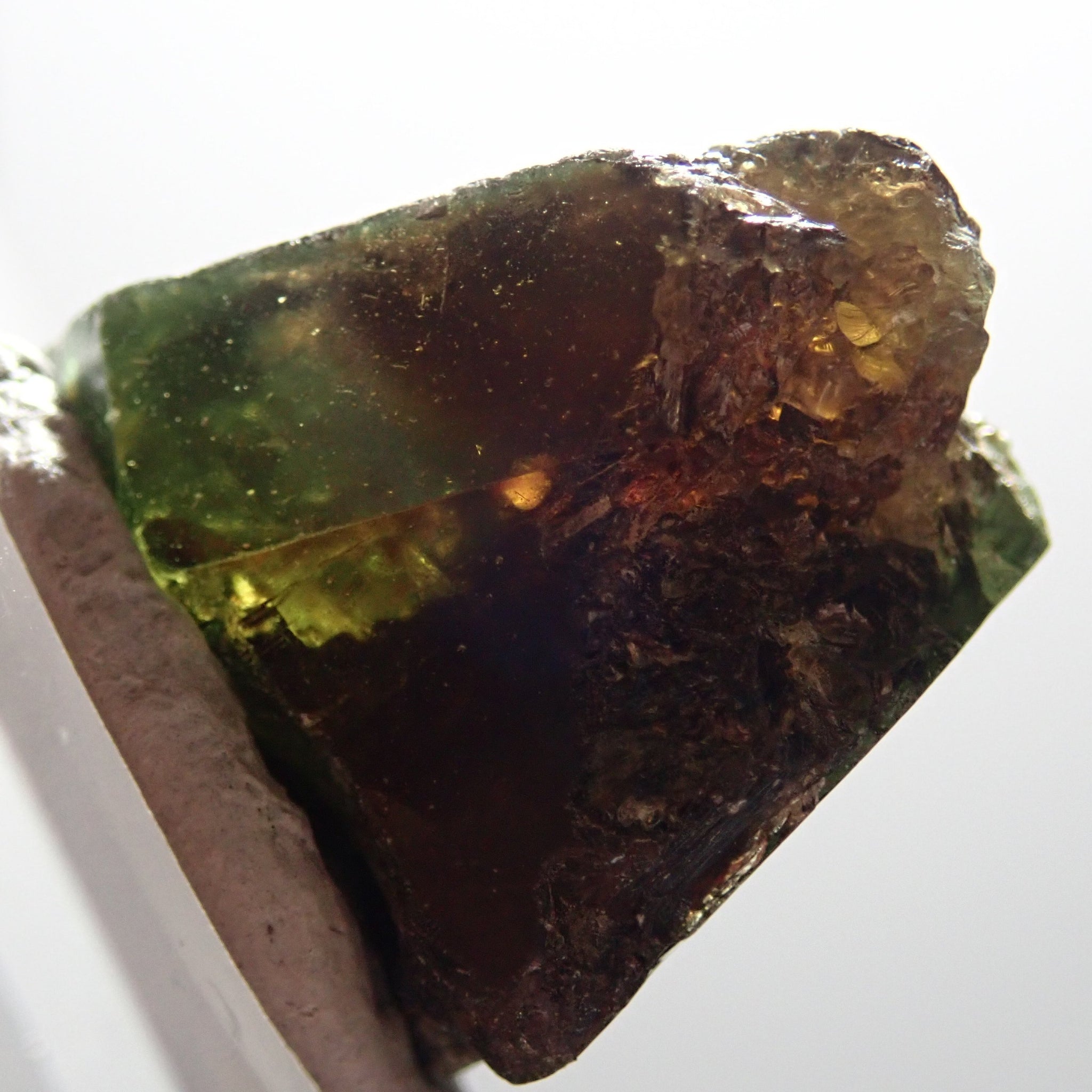 75.97Ct Chrome Sphene Crystal Tanzania Very Rare