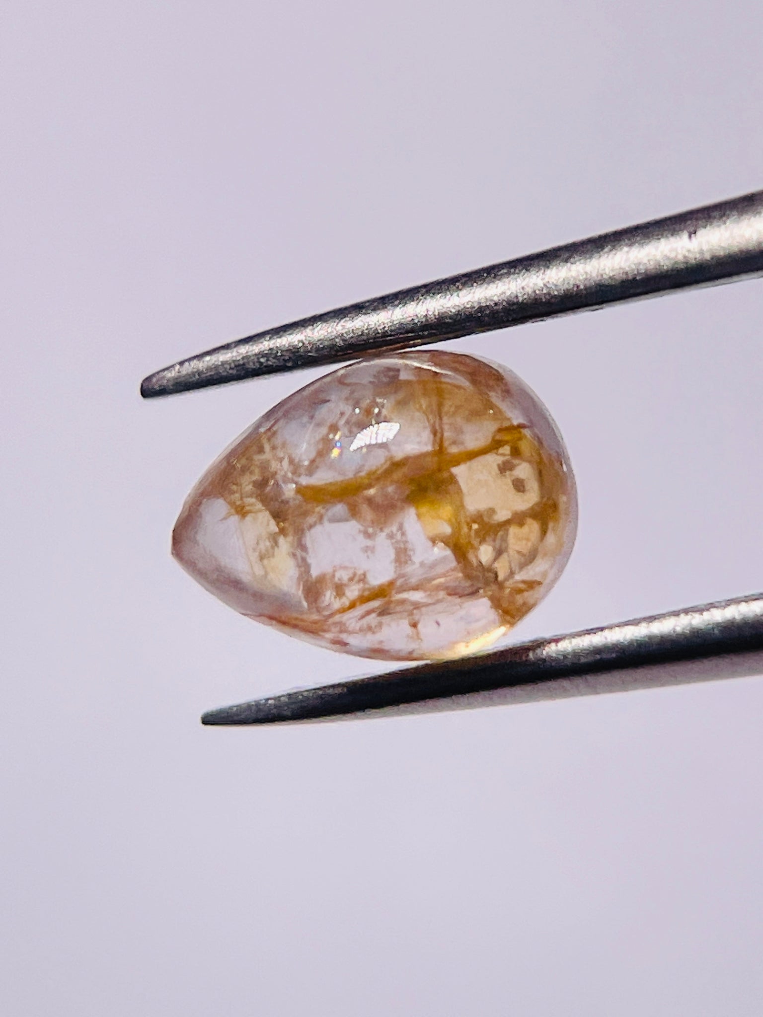 1.51Ct Sapphire Cabochon Umba Valley Tanzania. Untreated Unheated