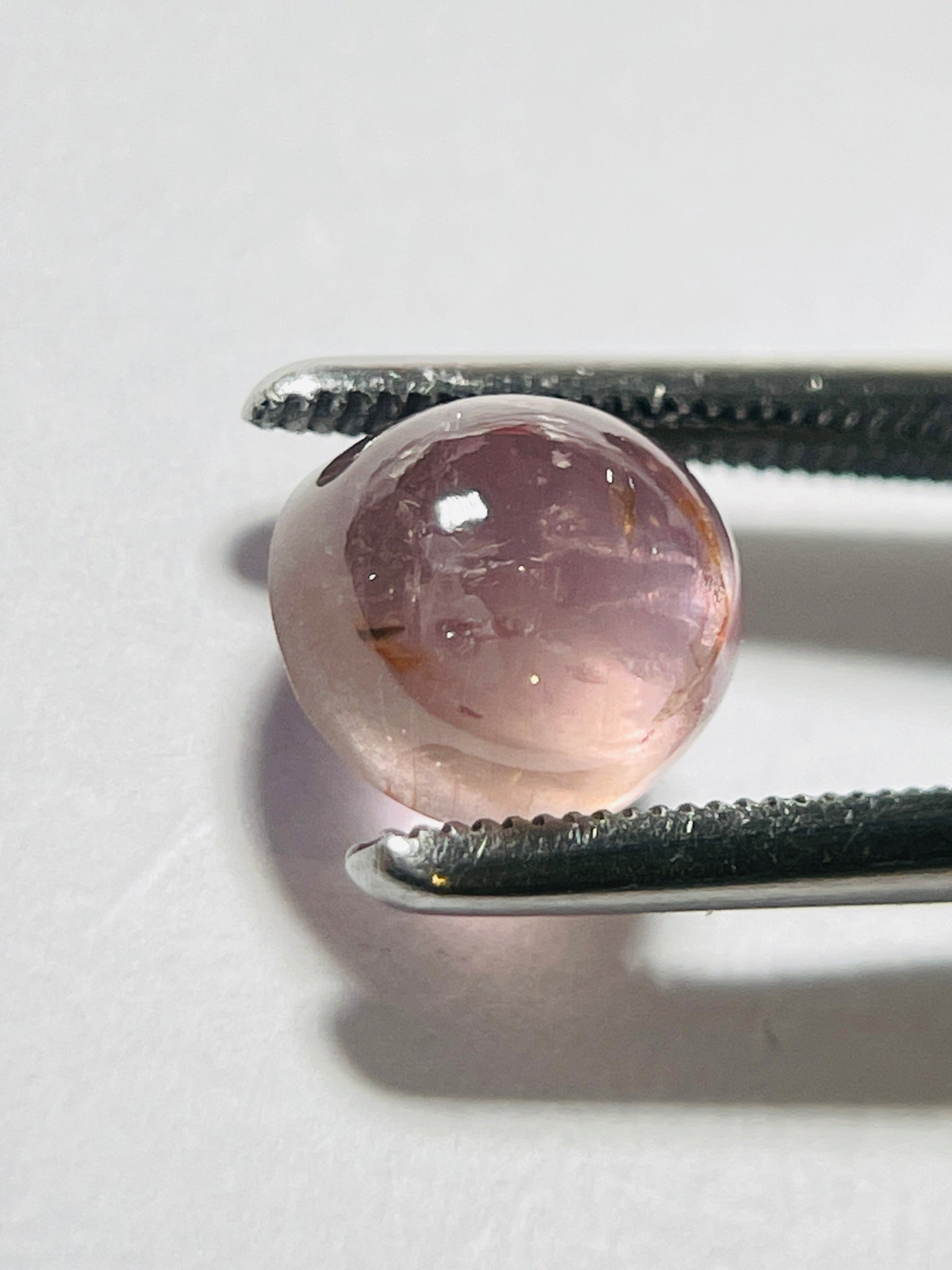 3.63Ct Sapphire Tanzania. Untreated Unheated. Seems To Have A Moving Spot/star And Slightly Colour