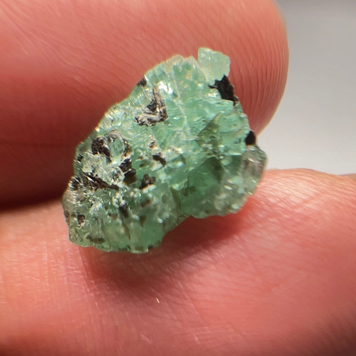 4.11Ct Emerald Crystal Tanzania Untreated Unheated No Oil