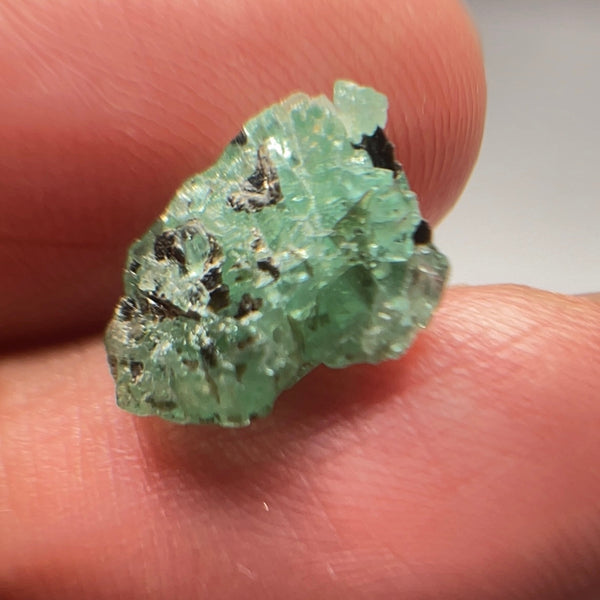 4.11Ct Emerald Crystal Tanzania Untreated Unheated No Oil