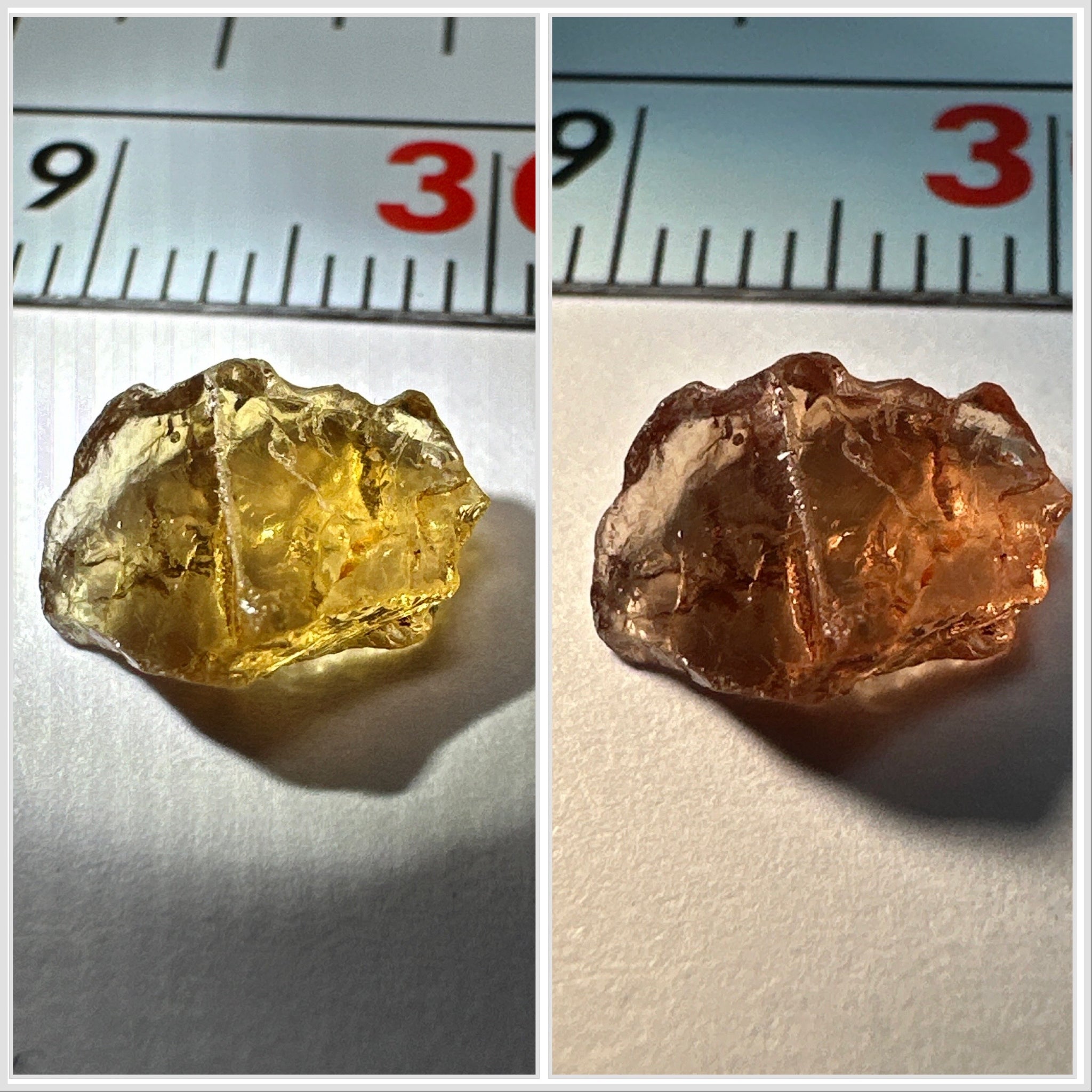 Colour Change Garnet, 2.36ct, Tanzania, Untreated Unheated, vvs but flat