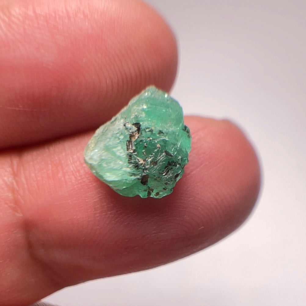 3.81Ct Emerald Crystal Tanzania Untreated Unheated No Oil