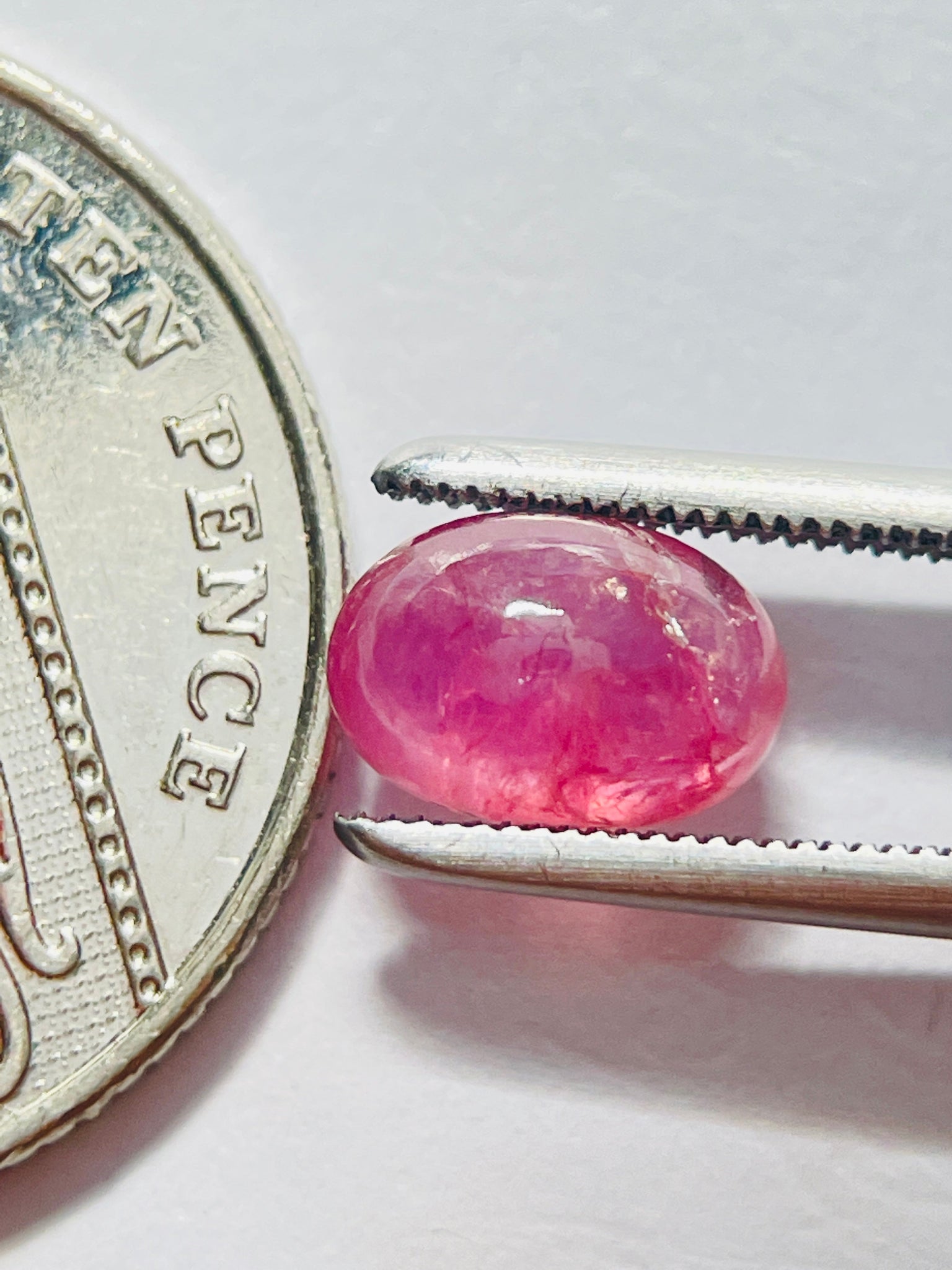 2.49Ct Umba Sapphire Cabochon. Tanzania Untreated Unheated.