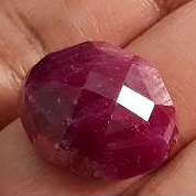 47.31ct Faceted Ruby Cabochon, UNTREATED UNHEATED-Gems Of East Africa