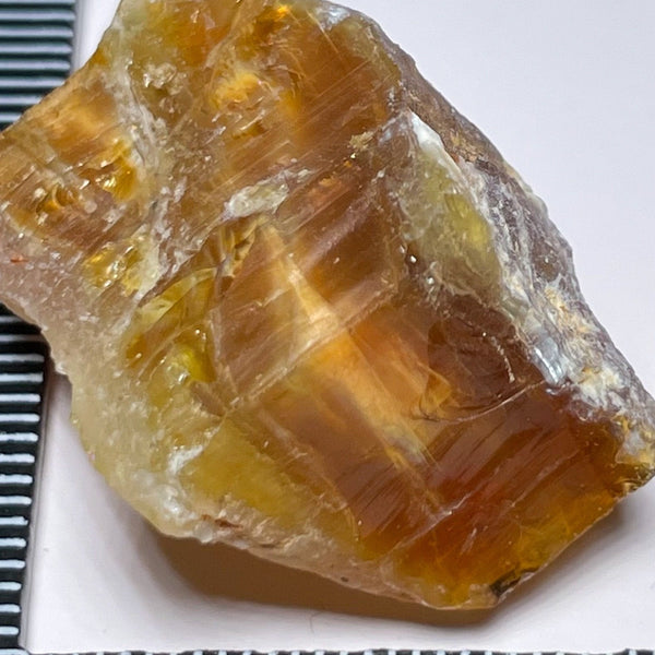 57.28Ct Opal Tanzania Untreated Unheated From A 1999 Deposit Chatoyant (Cats-Eye Effect) Has An