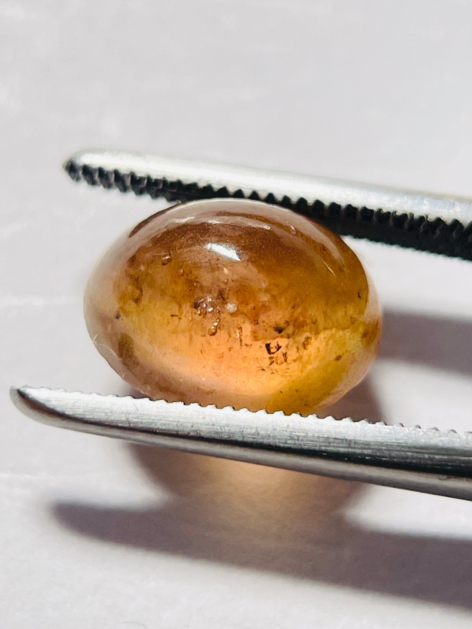 3.43Ct Umba Sapphire Cabochon. Tanzania Untreated Unheated.