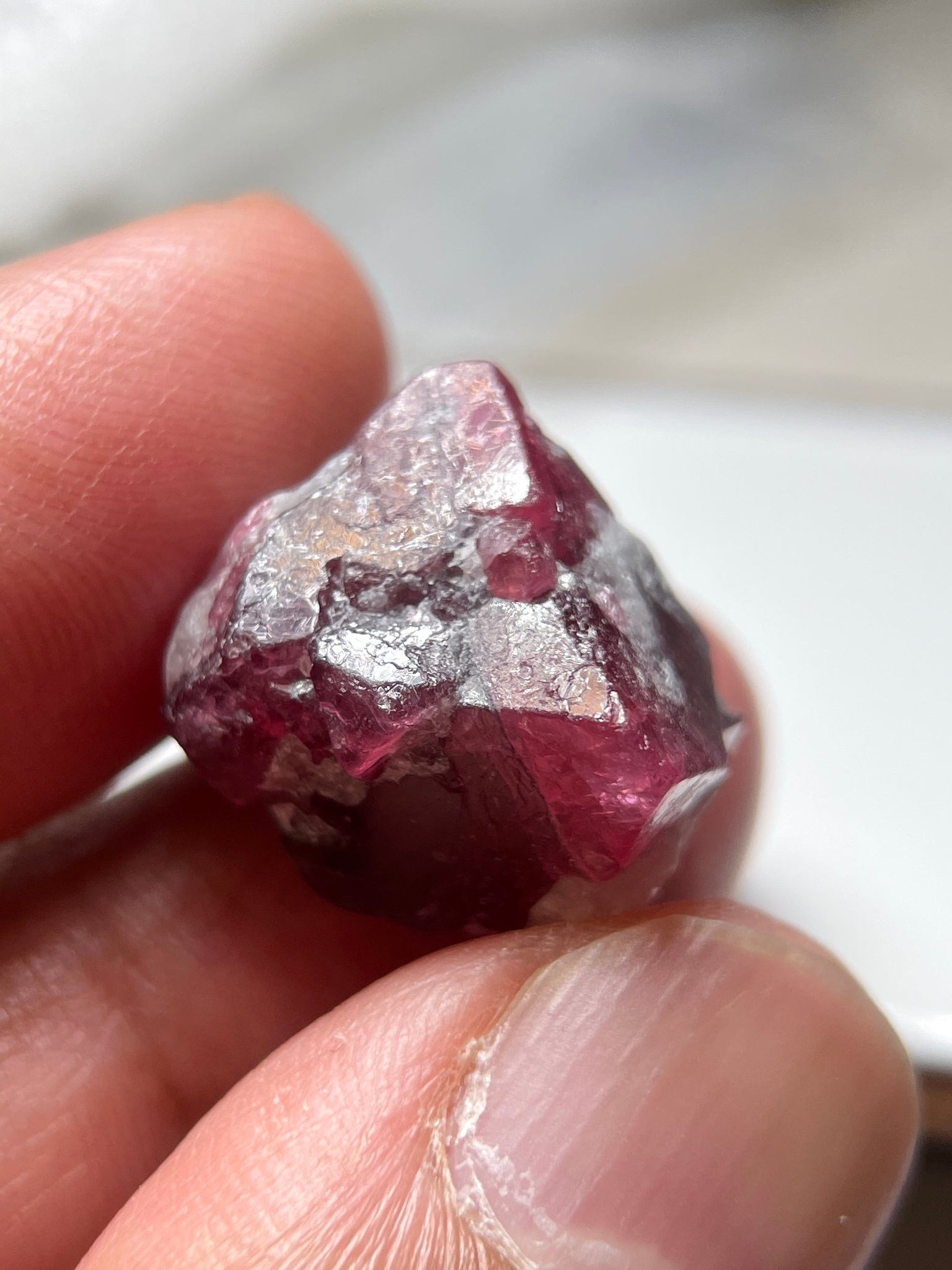 29.92Ct Mahenge Spinel Crystal Tanzania. Untreated Unheated
