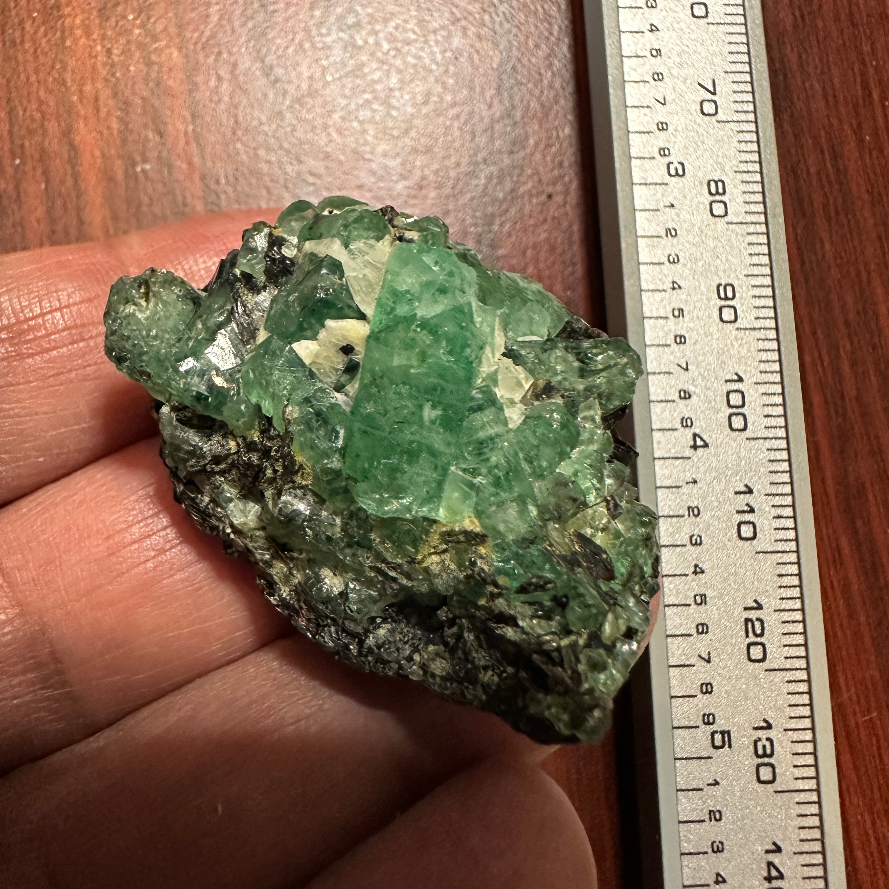 26.20Gm Emerald Crystal Tanzania Untreated Unheated
