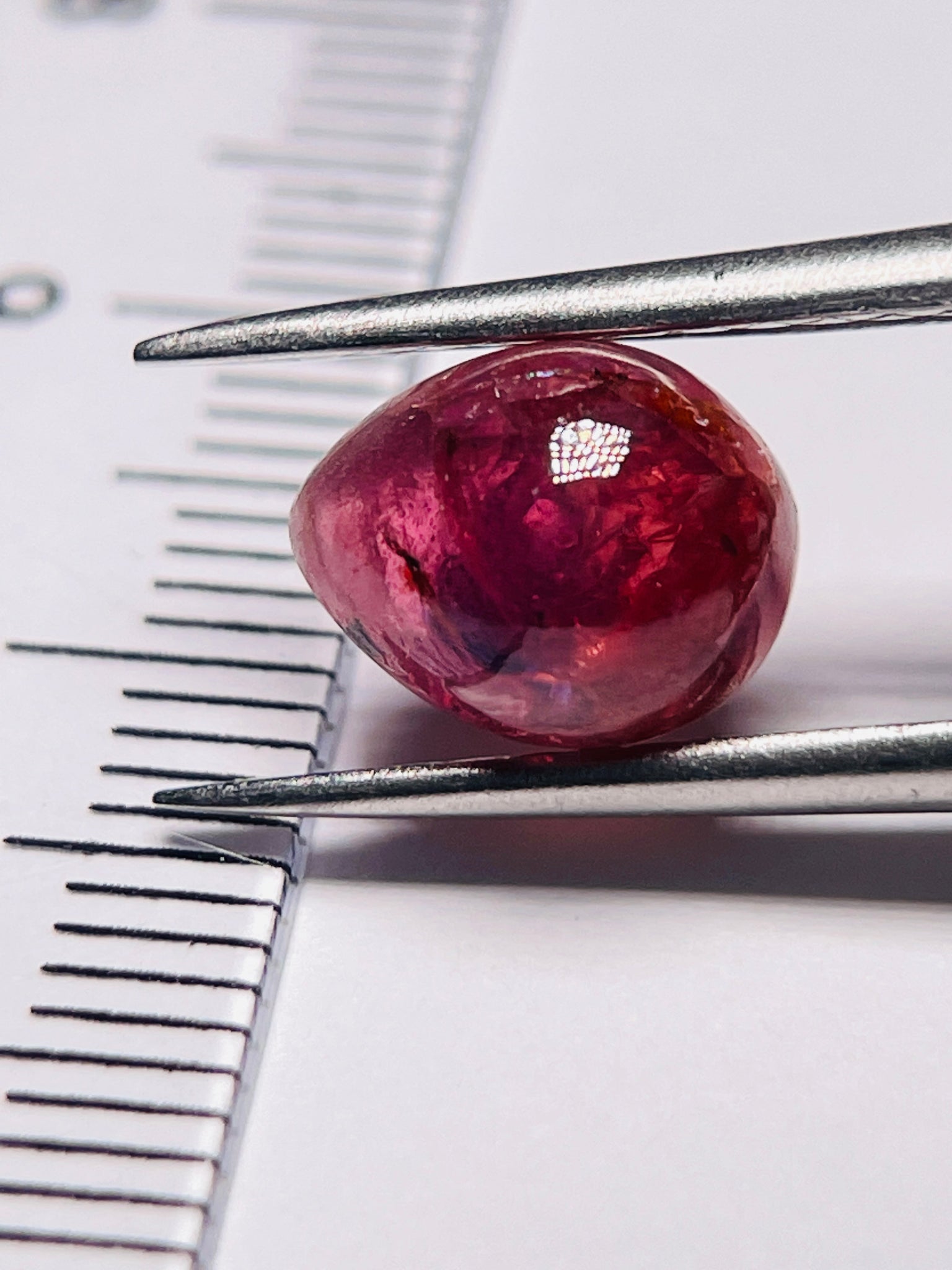 3.33Ct Sapphire Cabochon Umba Valley Tanzania. Untreated Unheated