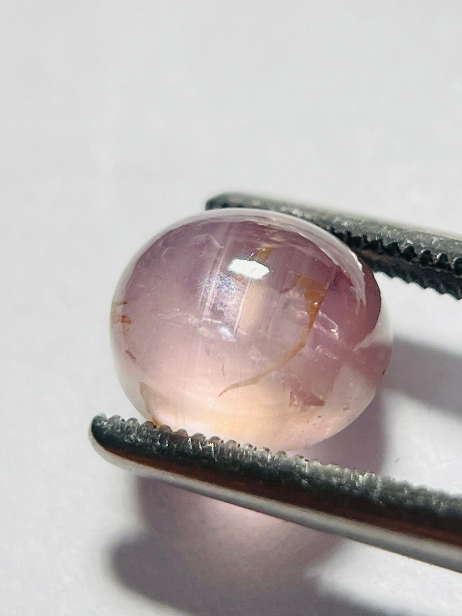 3.63Ct Sapphire Tanzania. Untreated Unheated. Seems To Have A Moving Spot/star And Slightly Colour