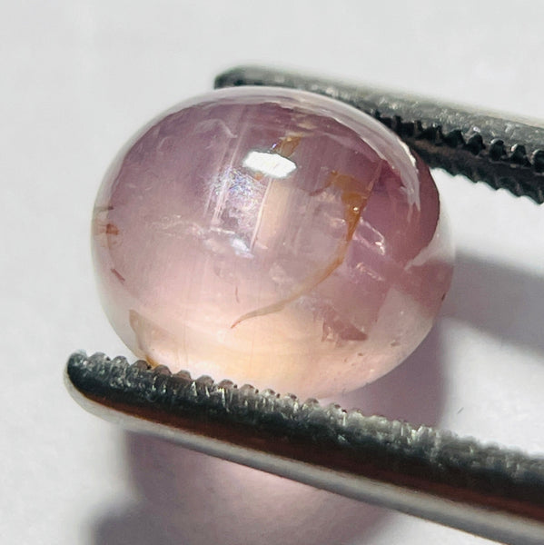 3.63Ct Sapphire Tanzania. Untreated Unheated. Seems To Have A Moving Spot/star And Slightly Colour